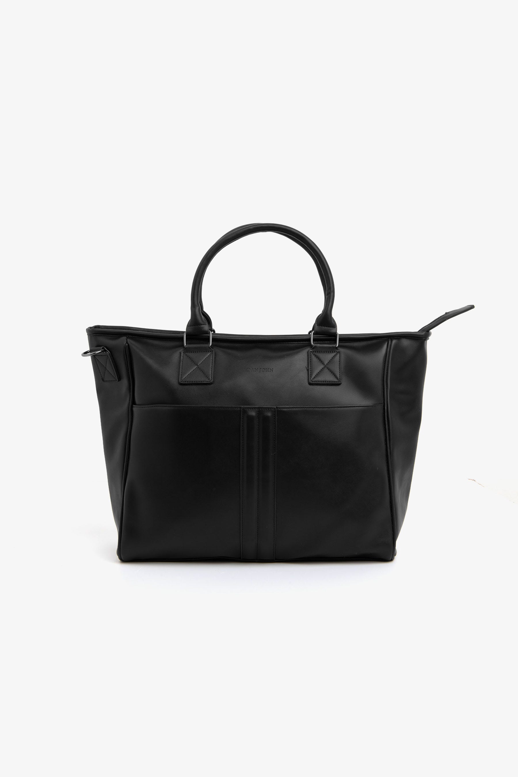 Borsa a doppio manico nera-Dan John