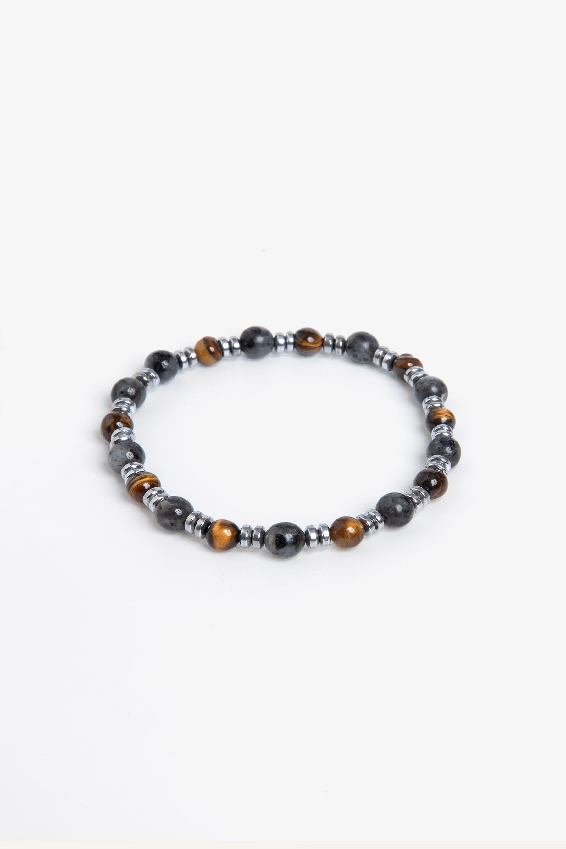 Bracciale con sfere small dark blue e terra-Dan John