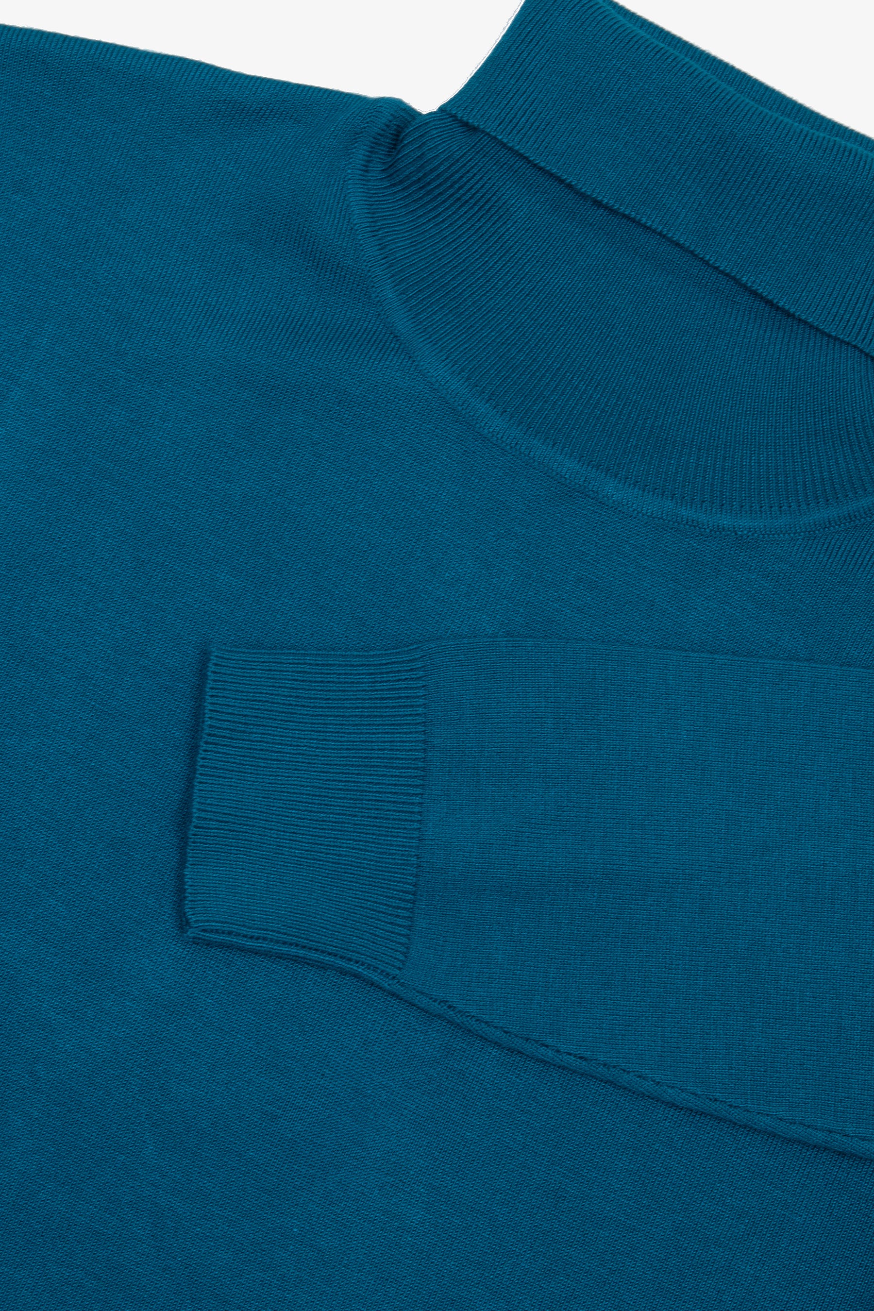 Maglia dolcevita basic petrolio-Dan John