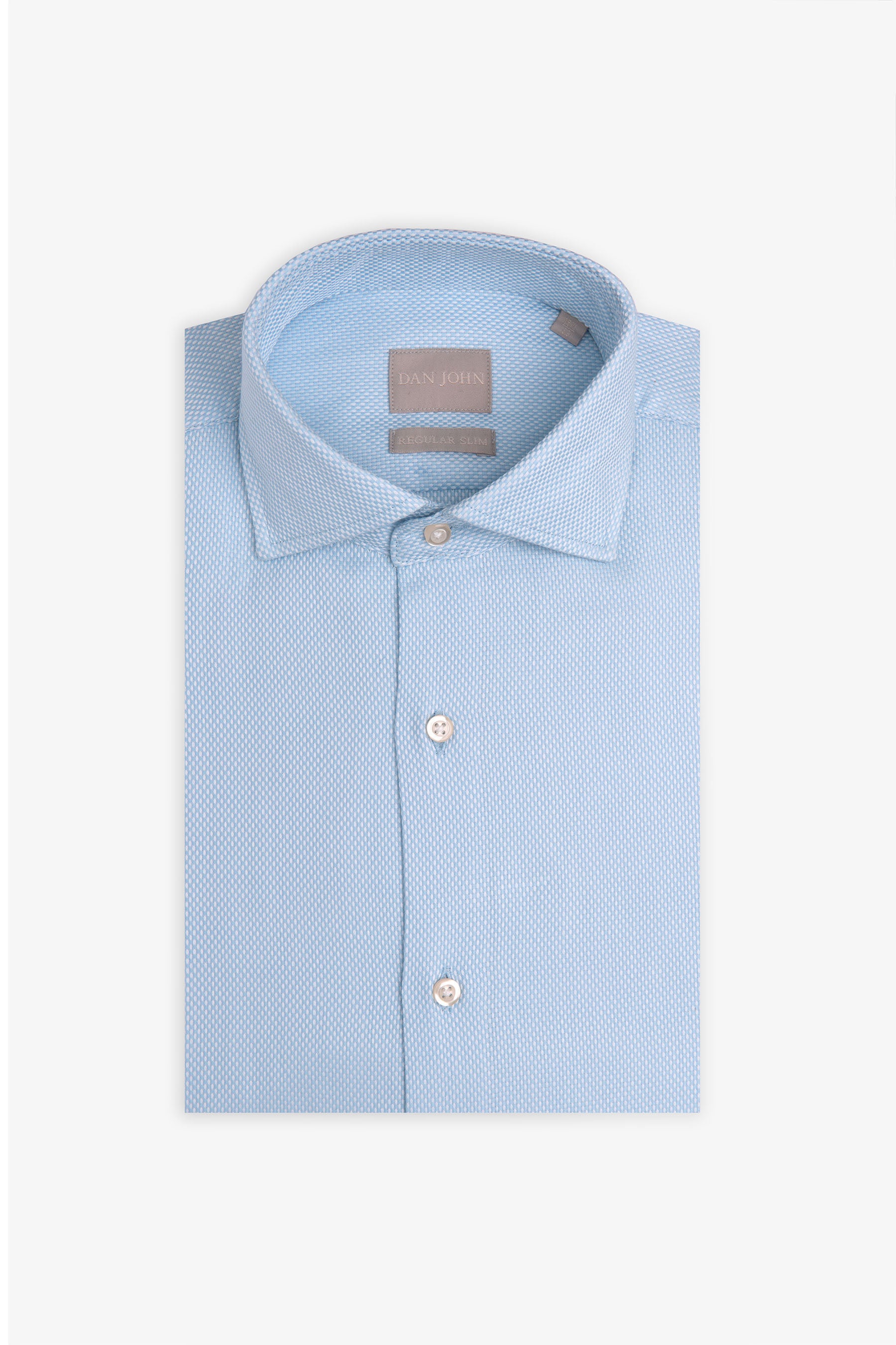 Camicia "la Picoco" operata celeste