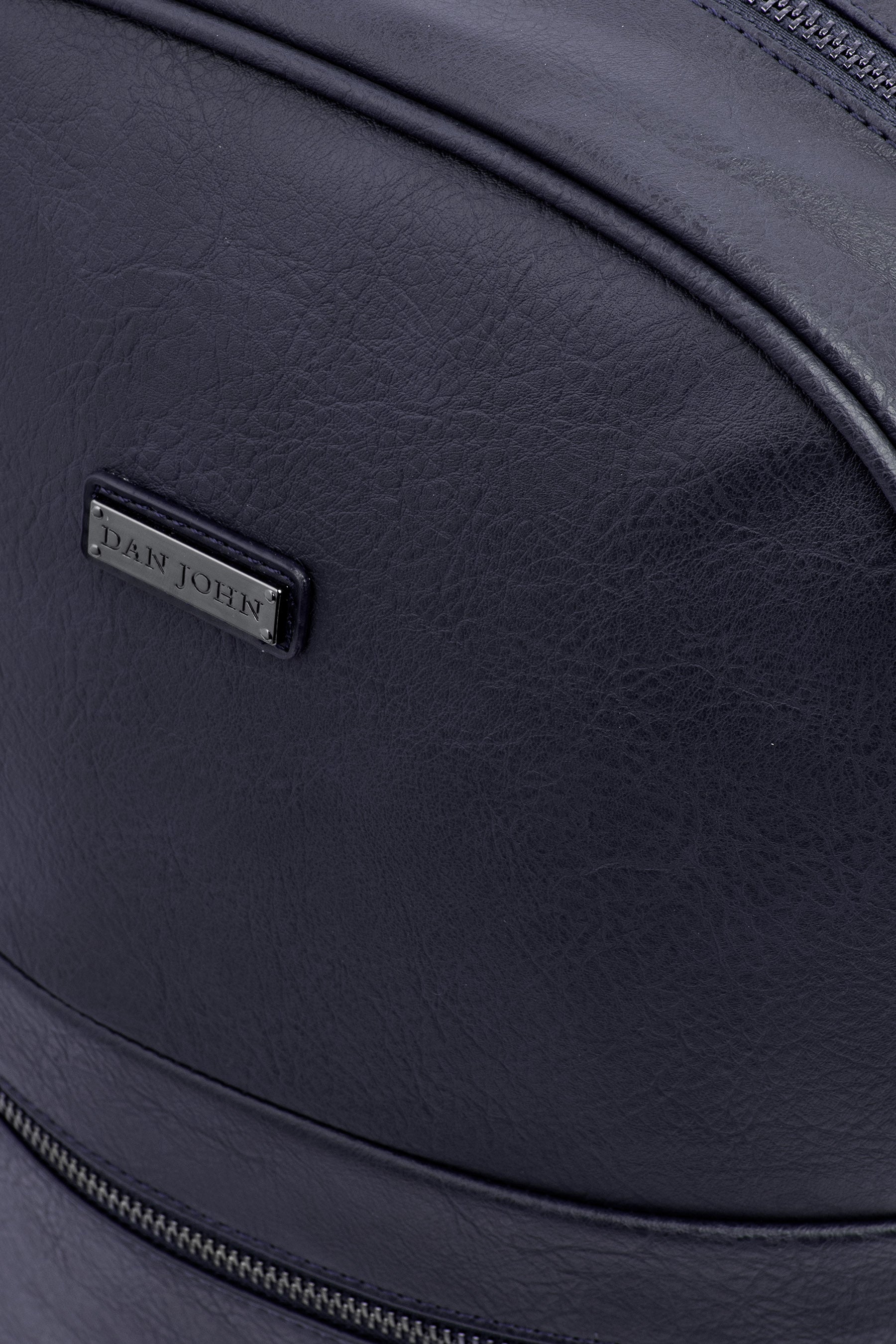 Sac à dos en similicuir bleu