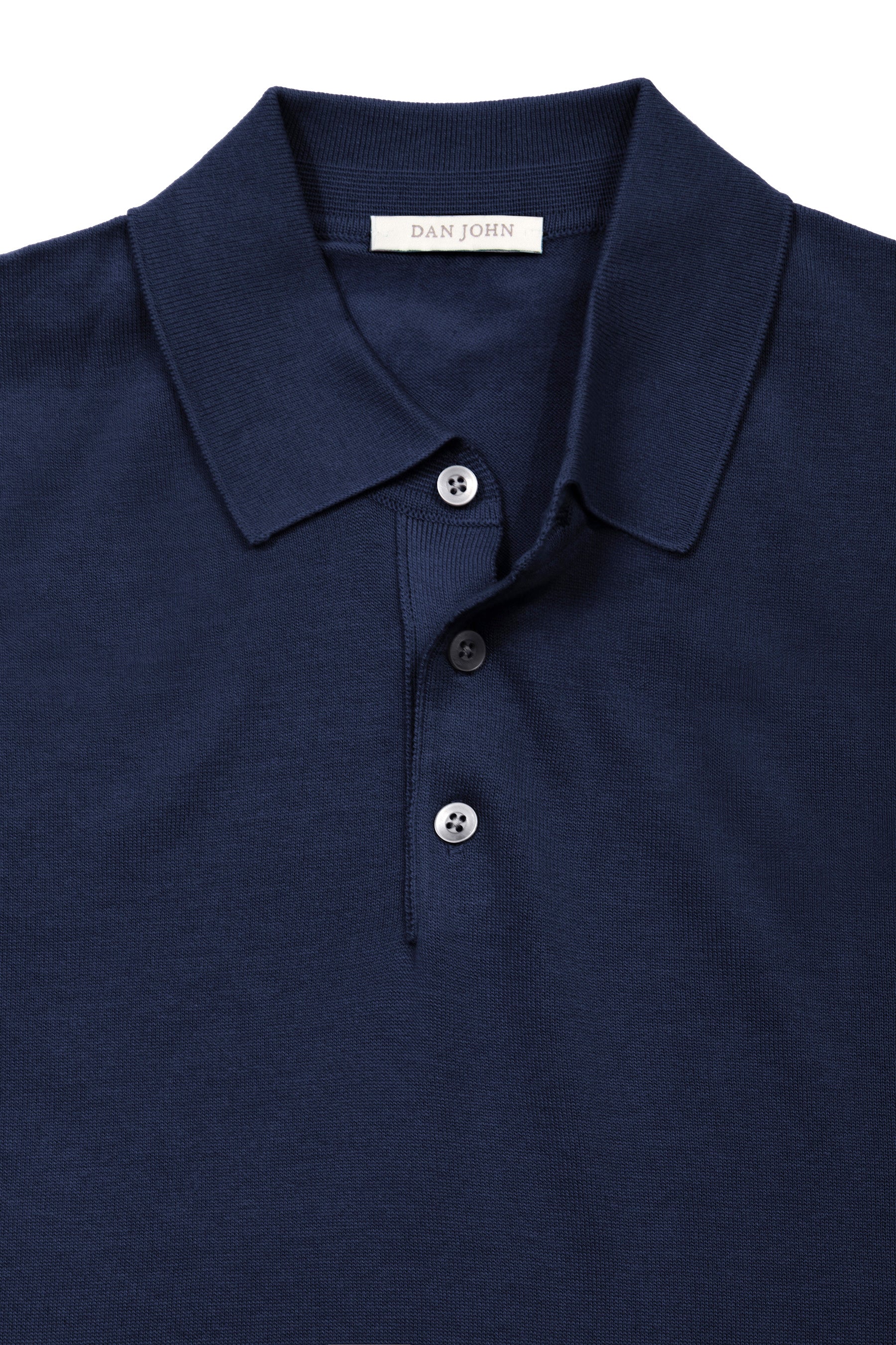 Polo in maglia royal-Dan John