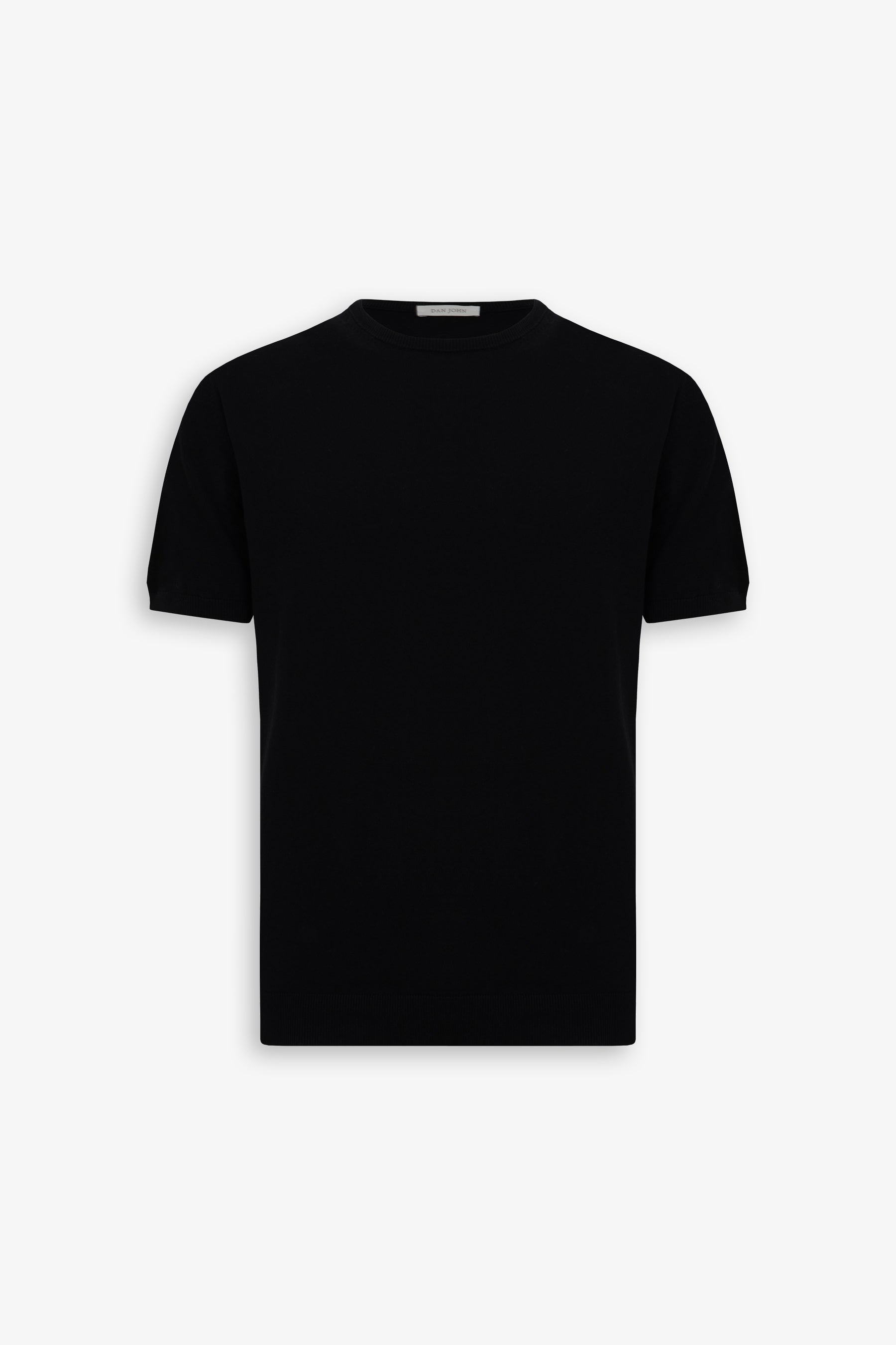 Black knit t-shirt