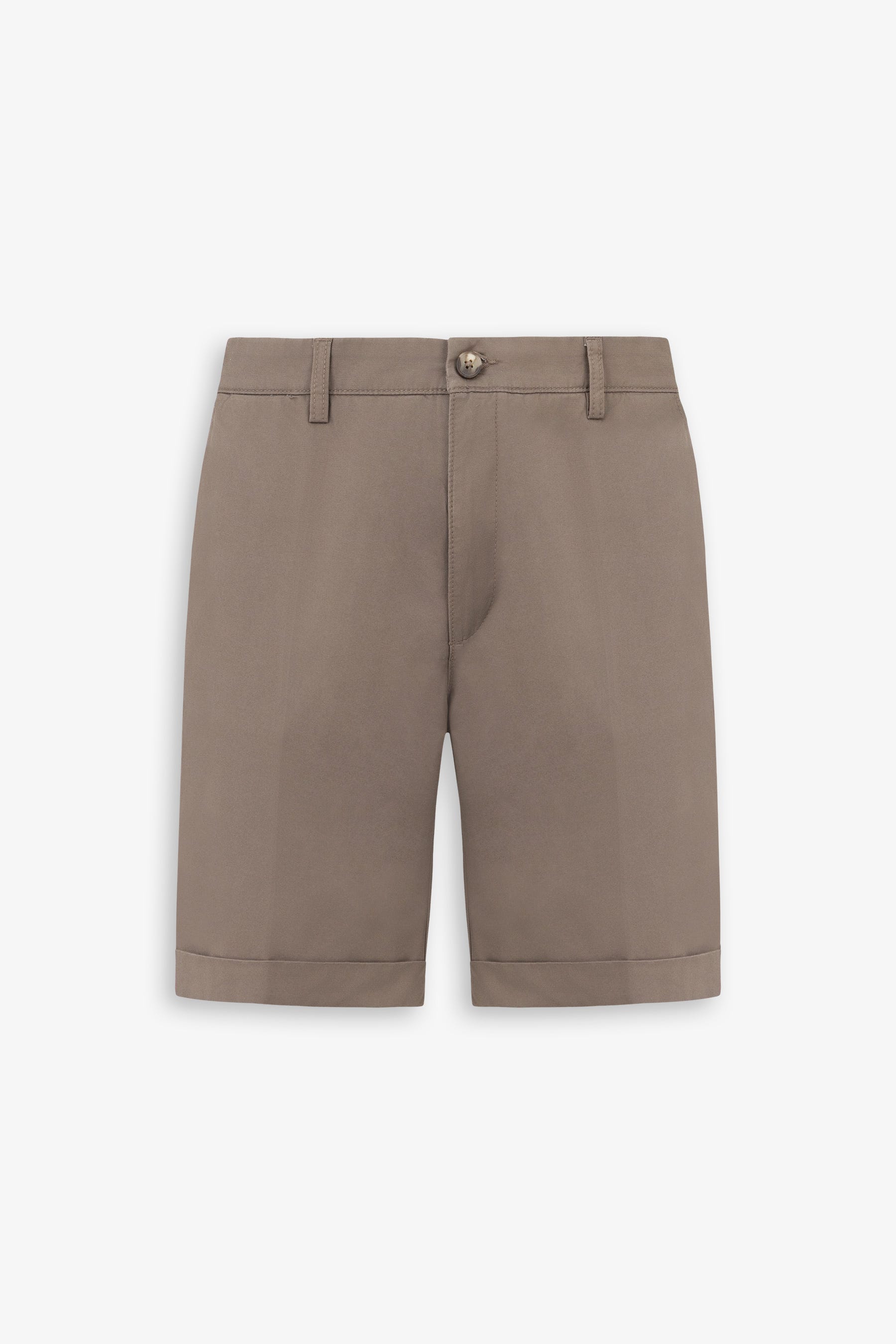 Bermuda gabardina tortora-Dan John