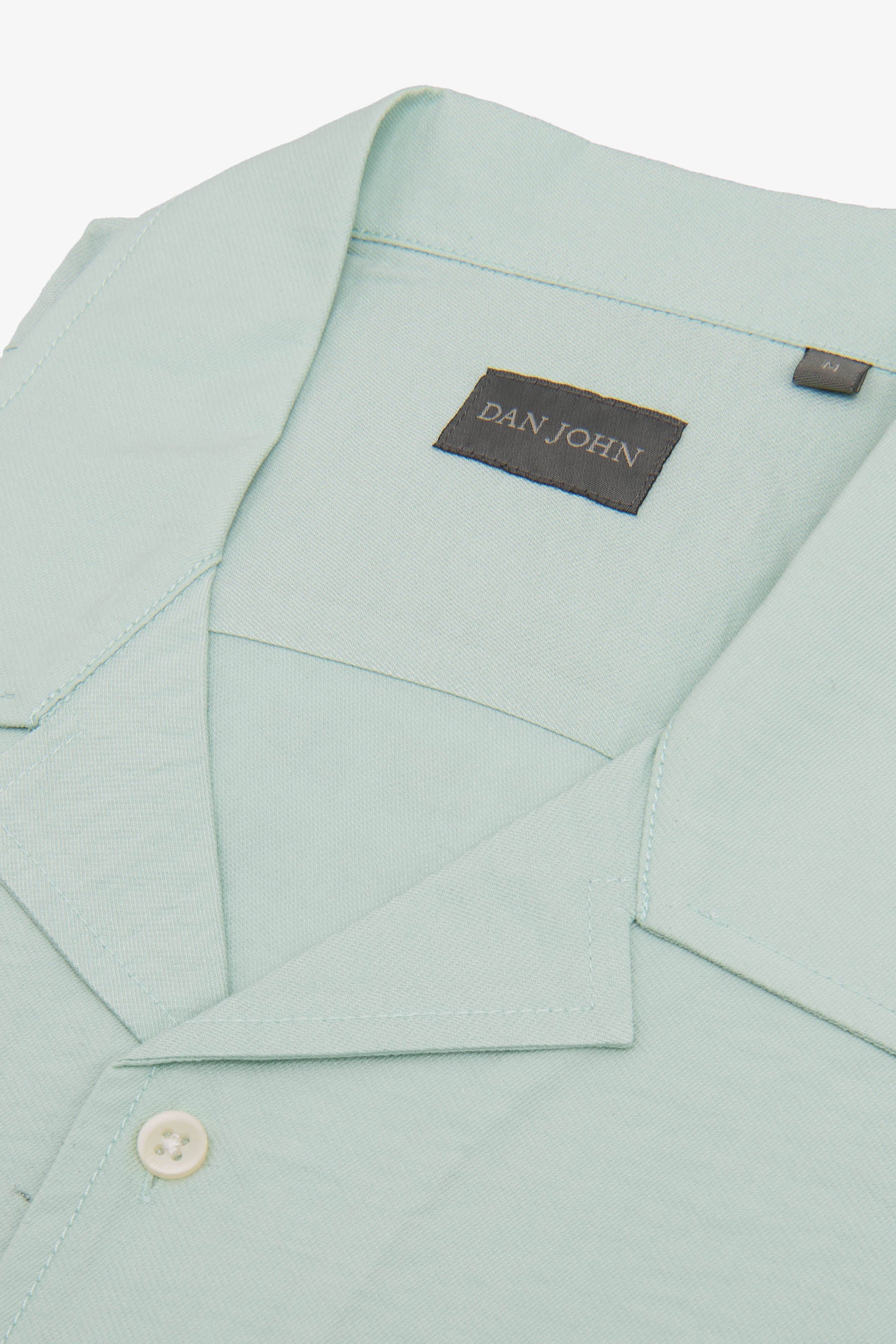 Camicia Hawaiana menta-Dan John