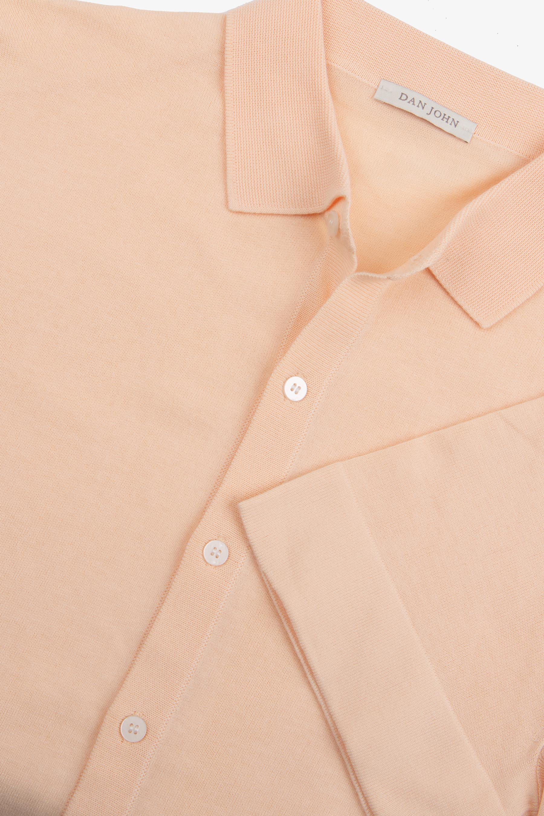 Camicia in maglia maniche corte pesca-Dan John