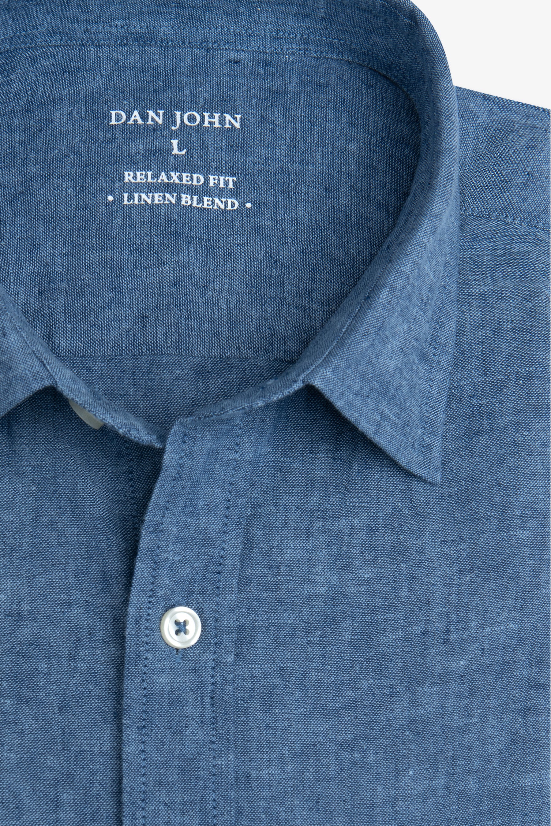 Camicia misto lino denim-Dan John