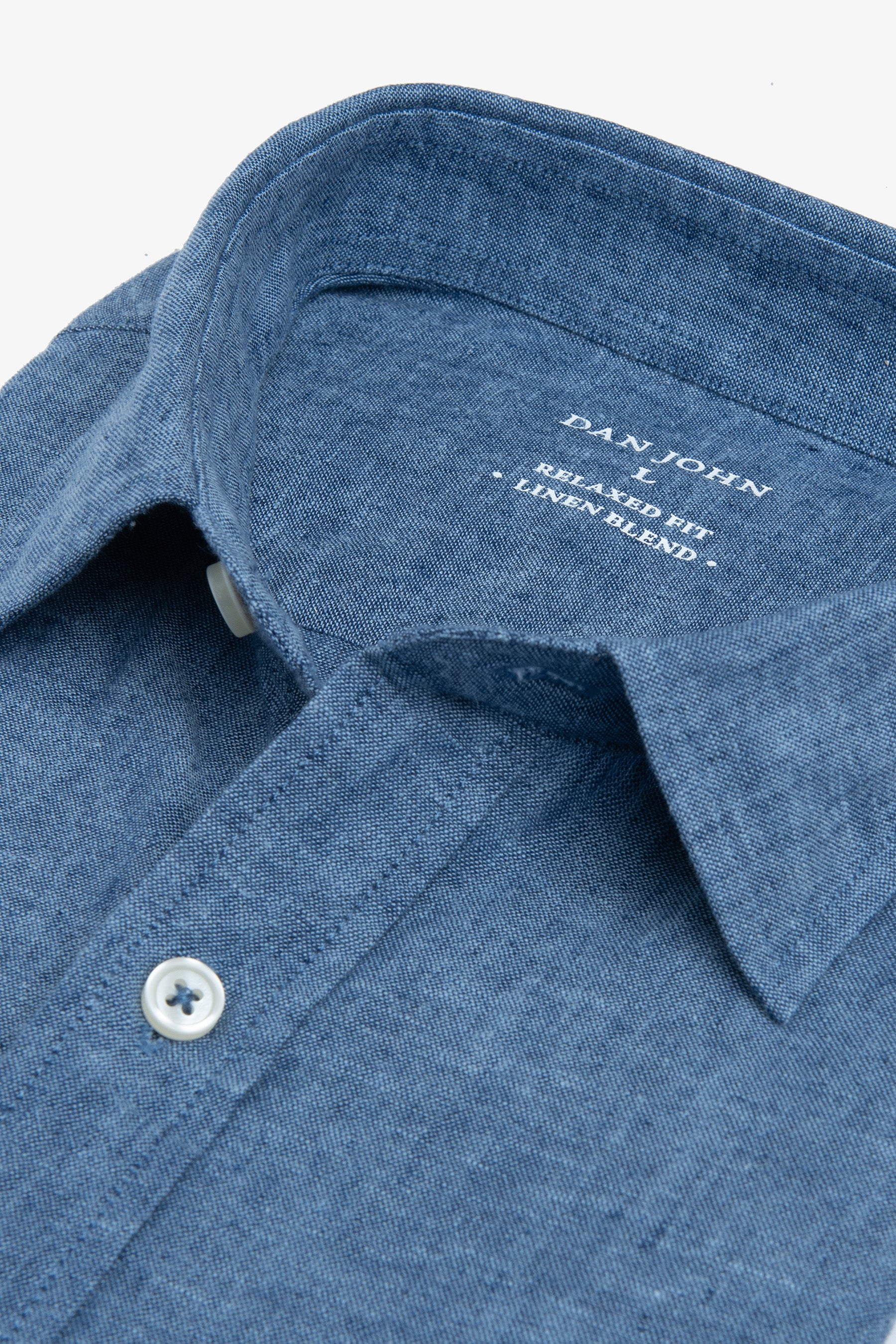 Camicia misto lino denim-Dan John