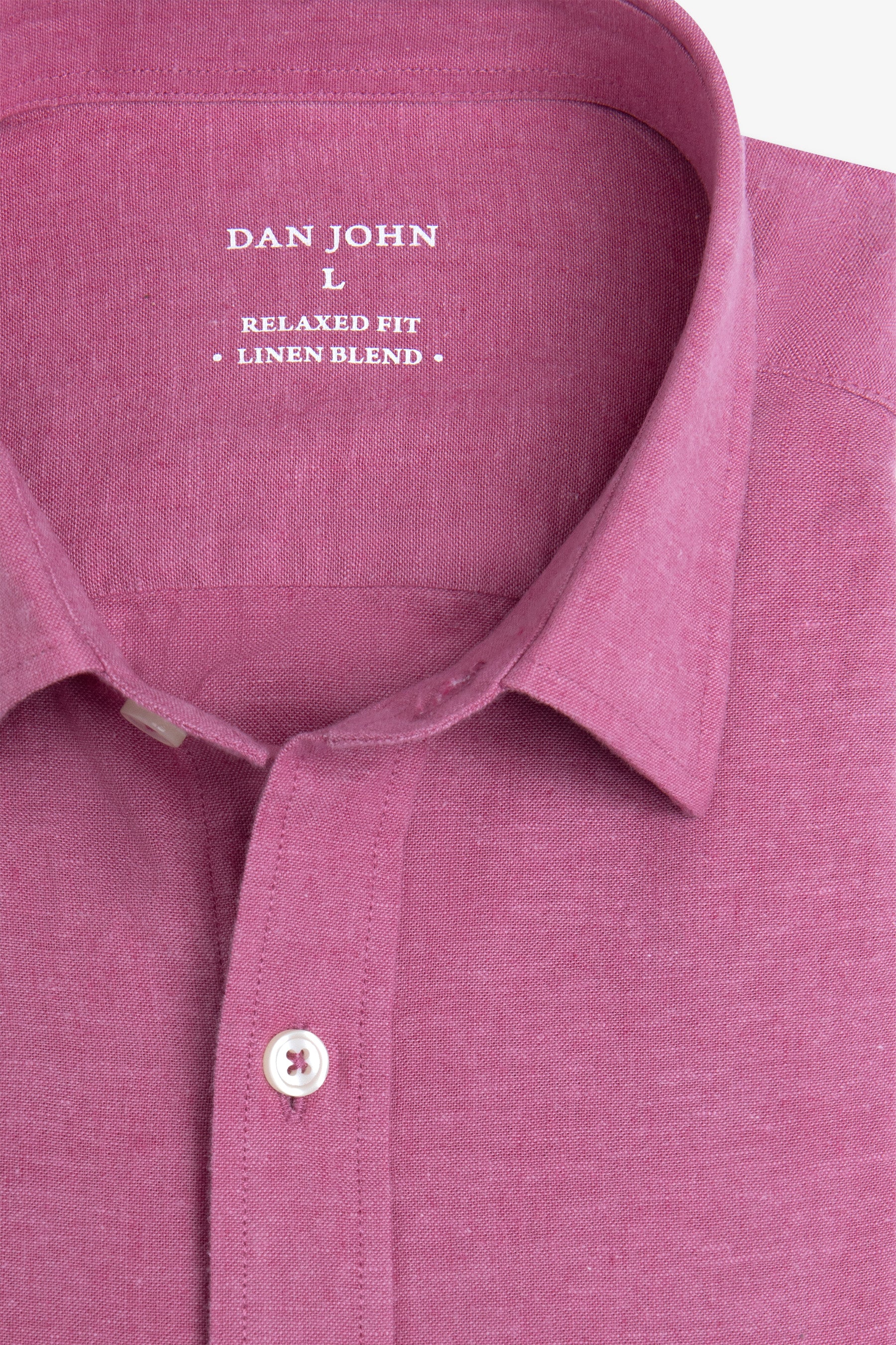 Camicia misto lino fragola-Dan John