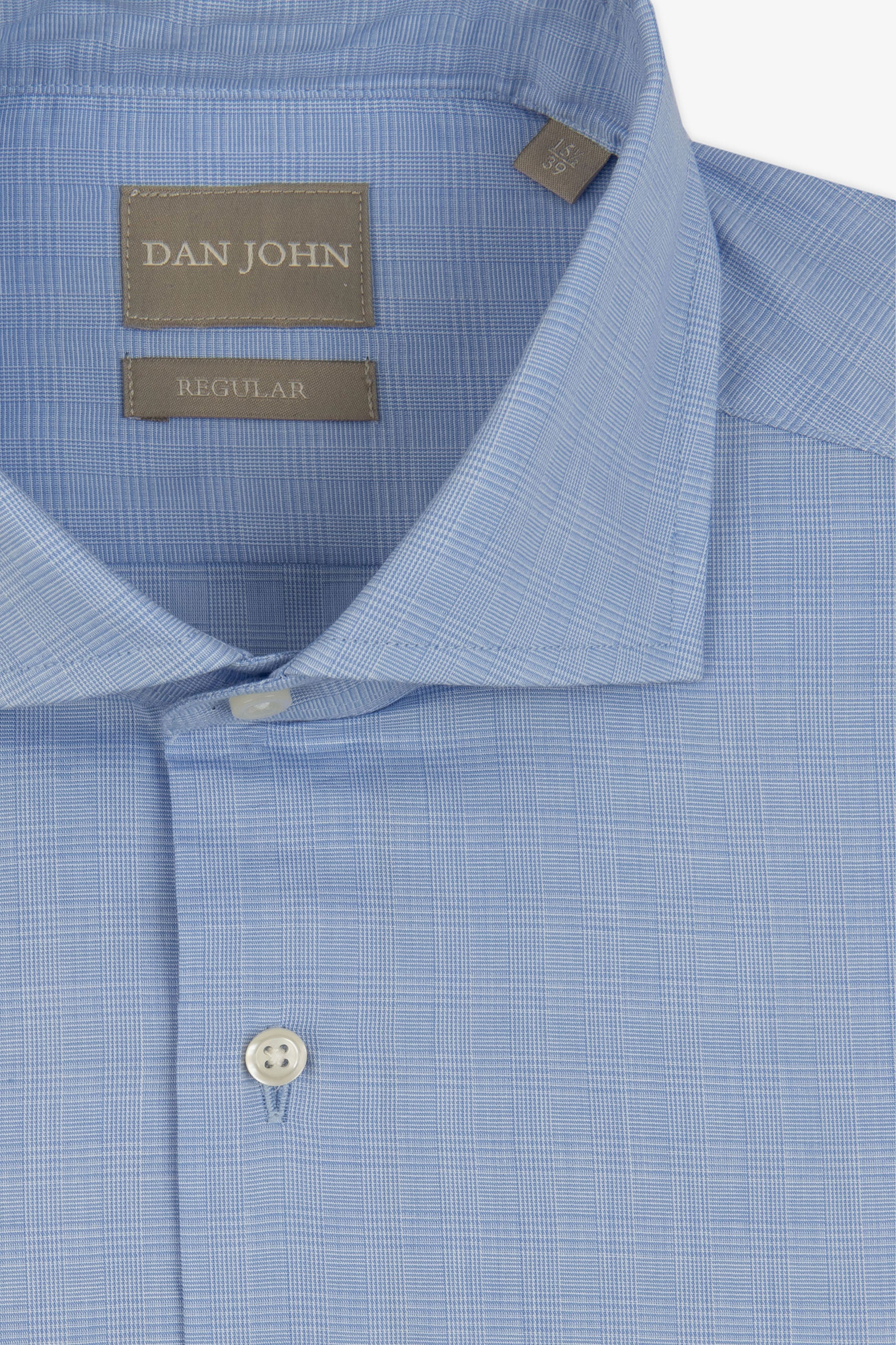 Camicia principe di galles azzurra-Dan John