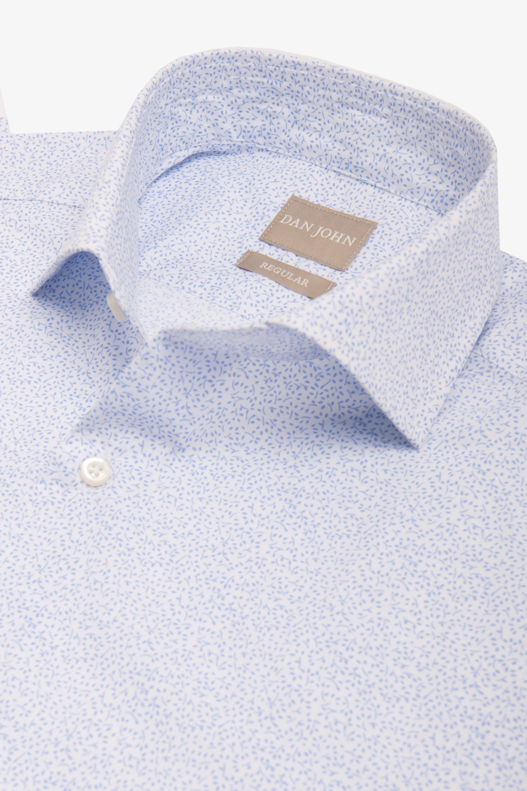 Camicia stampa micro fiore-Dan John