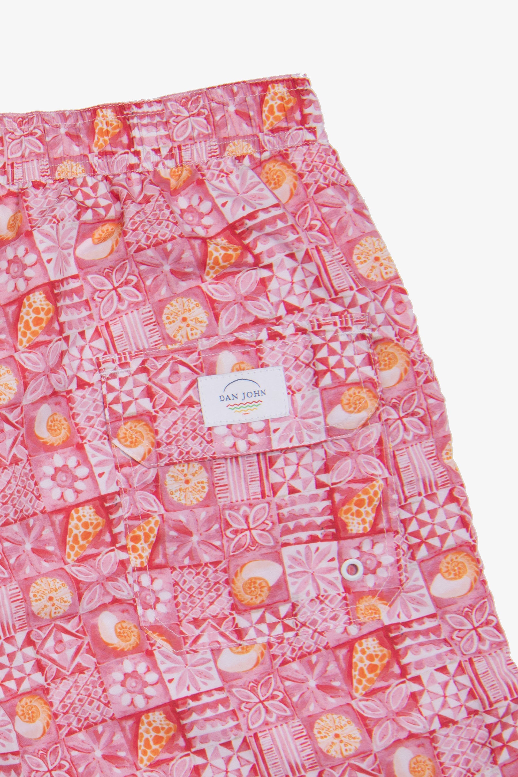 Costume da bagno fantasia fiore rosa-Dan John