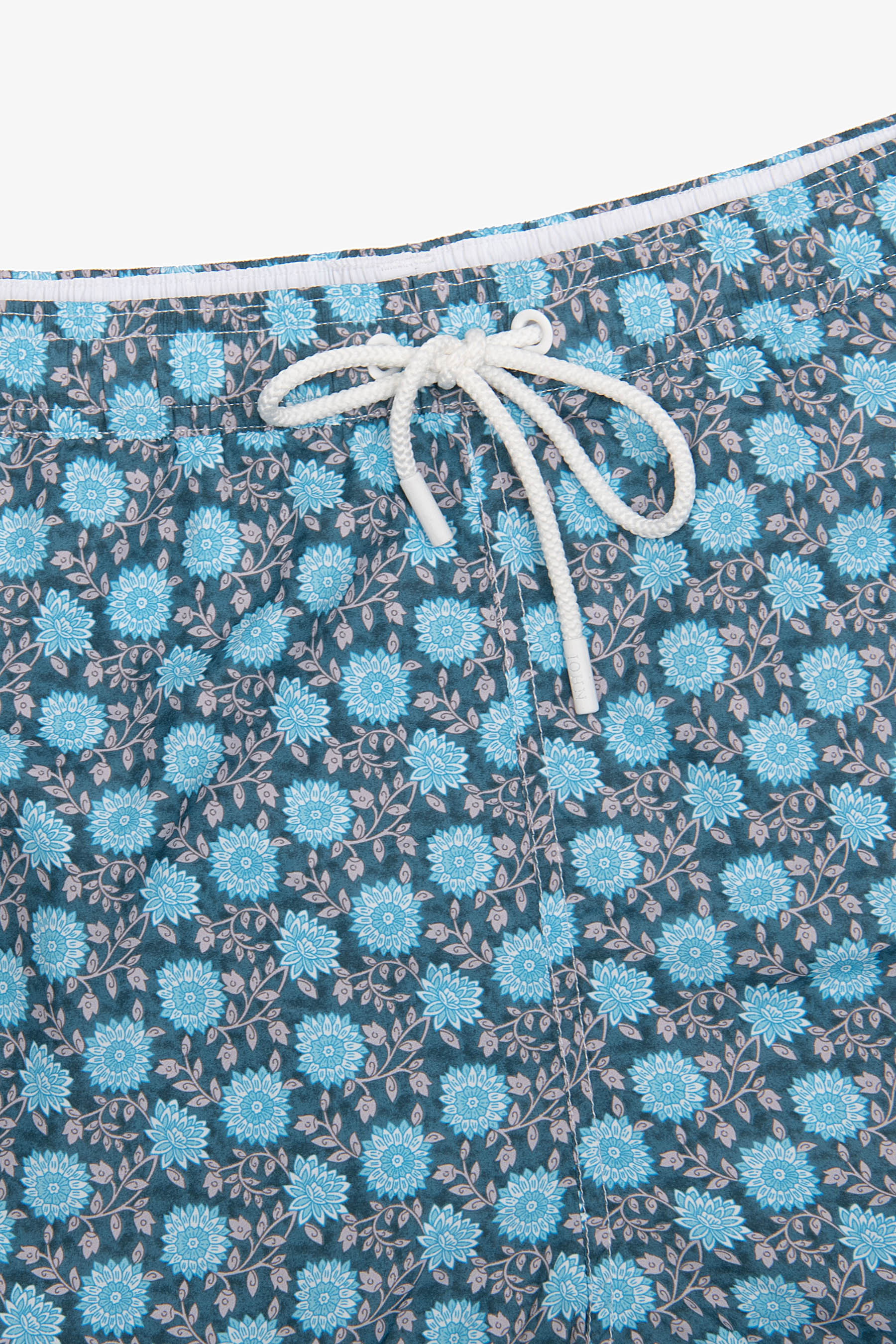 Costume da bagno stampa fiori celeste-Dan John