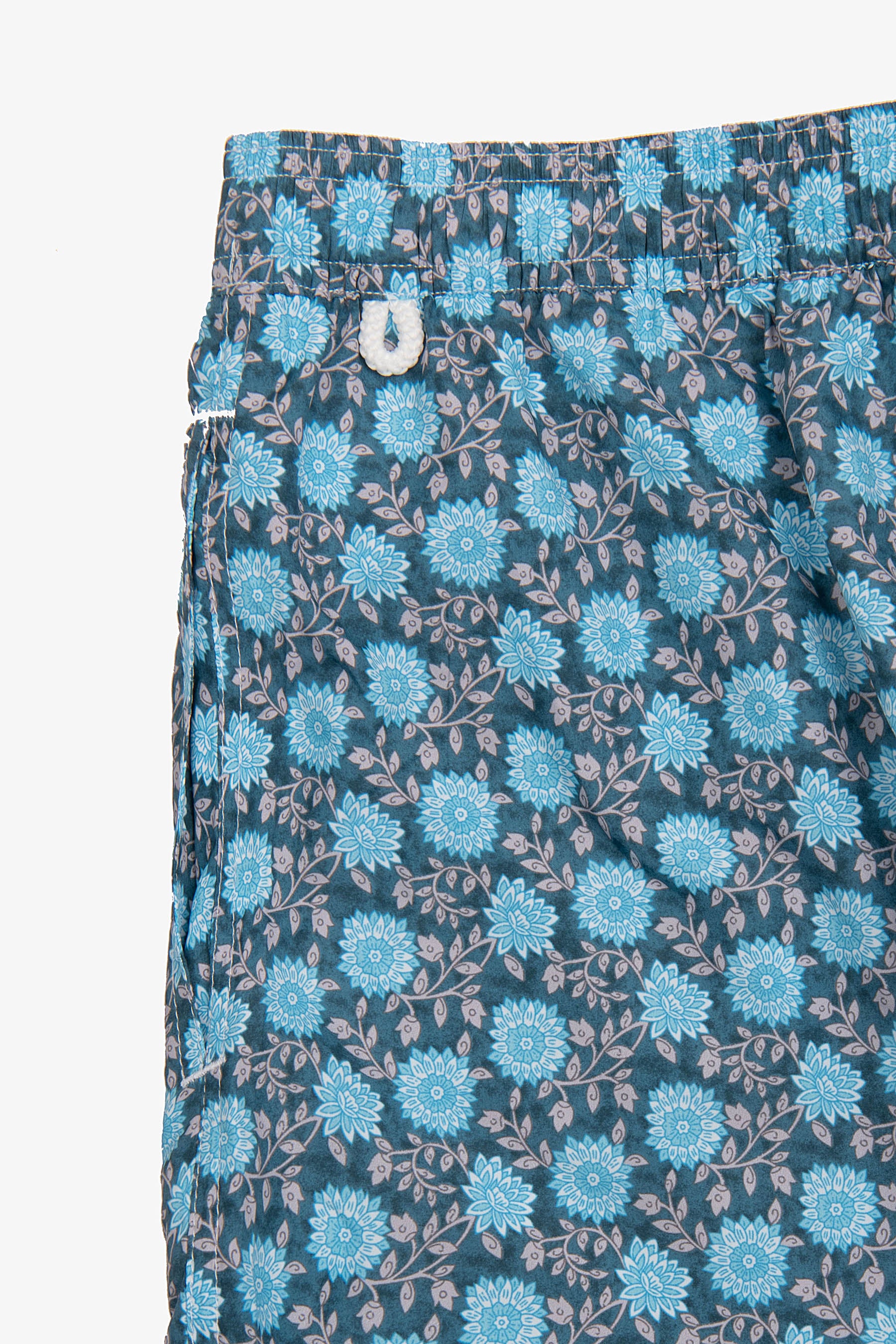 Costume da bagno stampa fiori celeste-Dan John