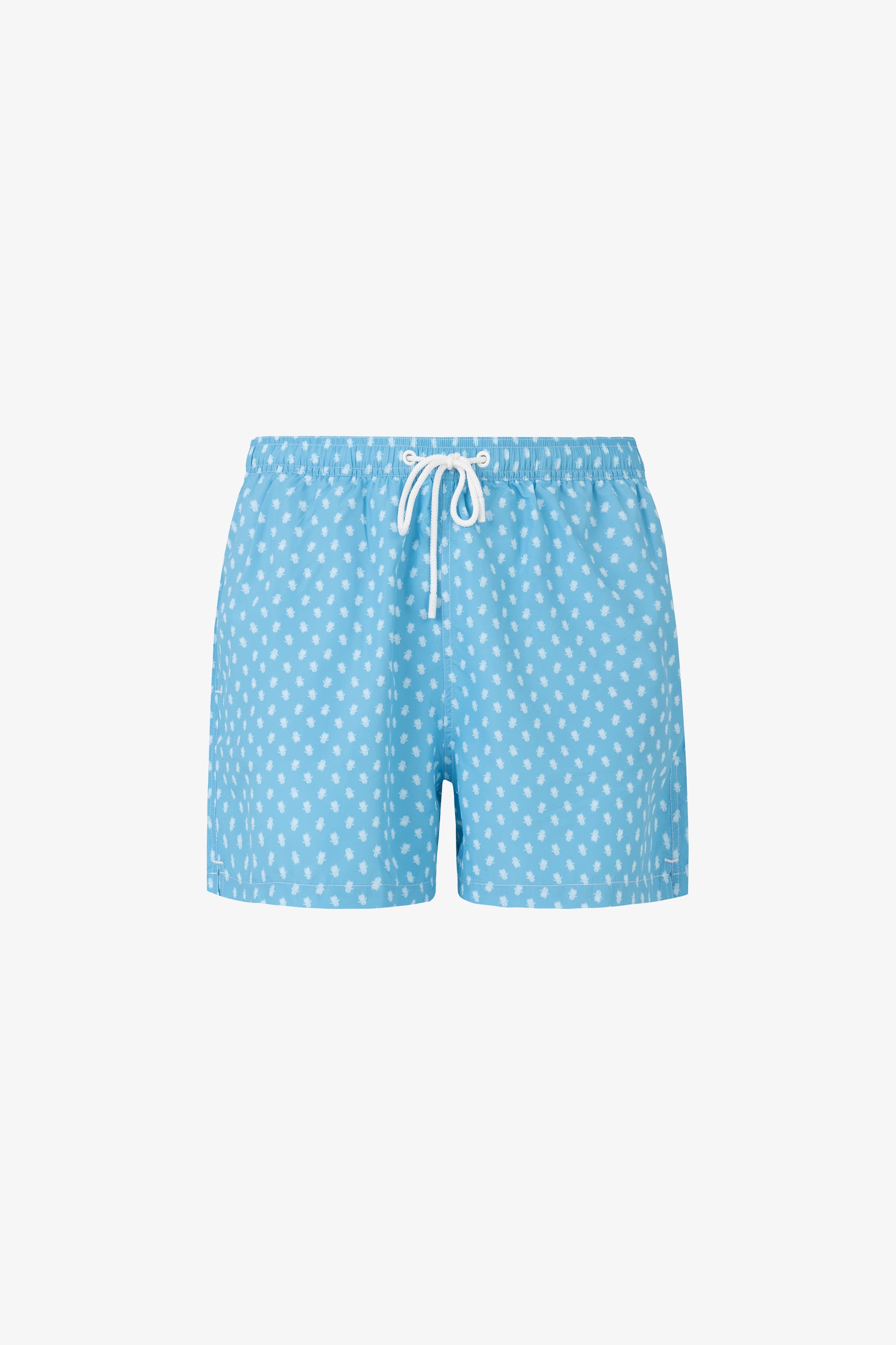 Costume da bagno stampa pinguini turchese-Dan John