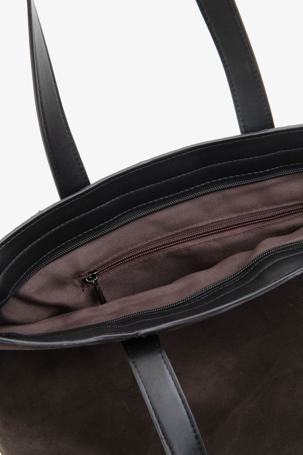Borsa doppio manico moro