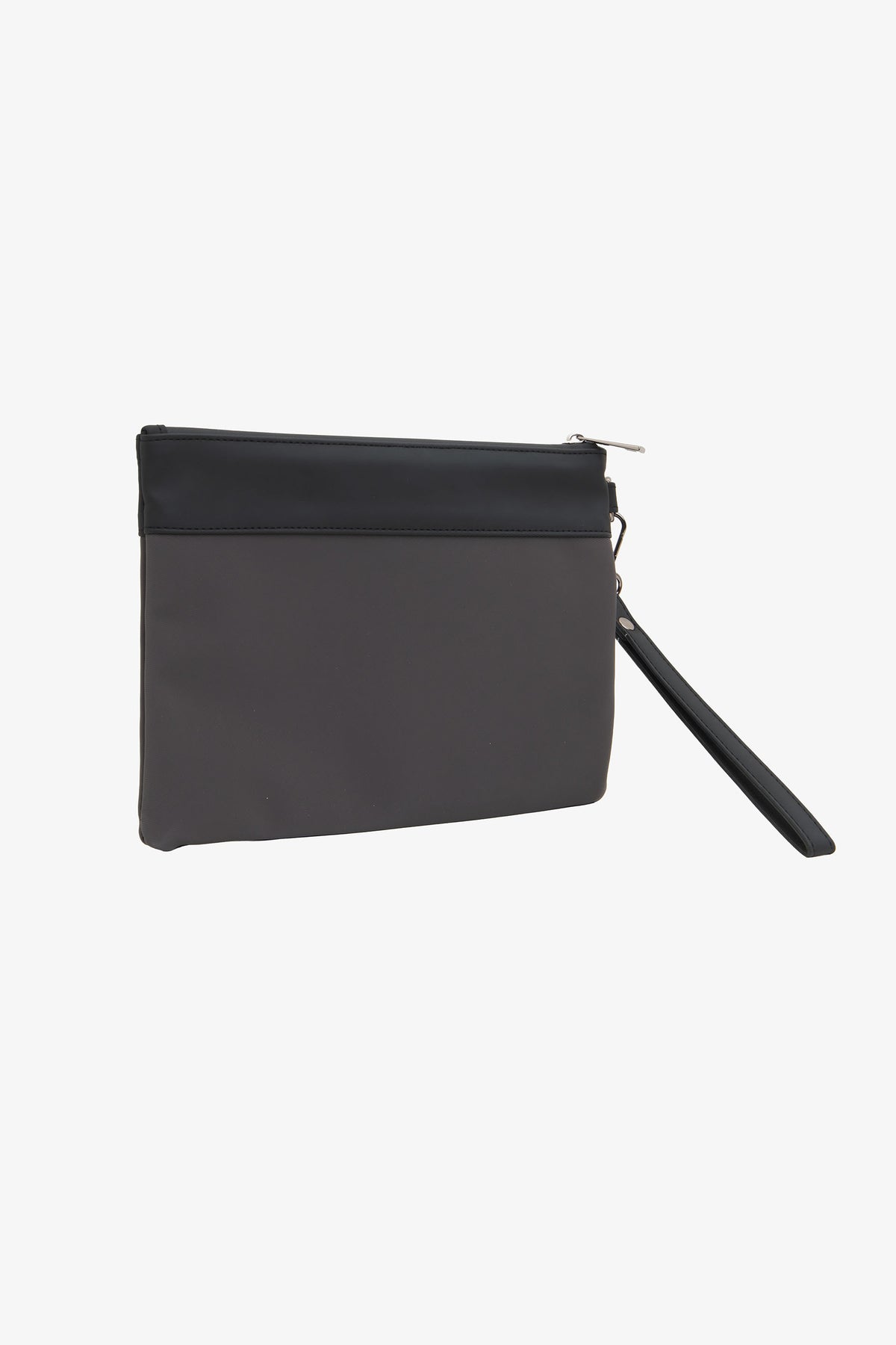Pochette tessuto tecnico tortora
