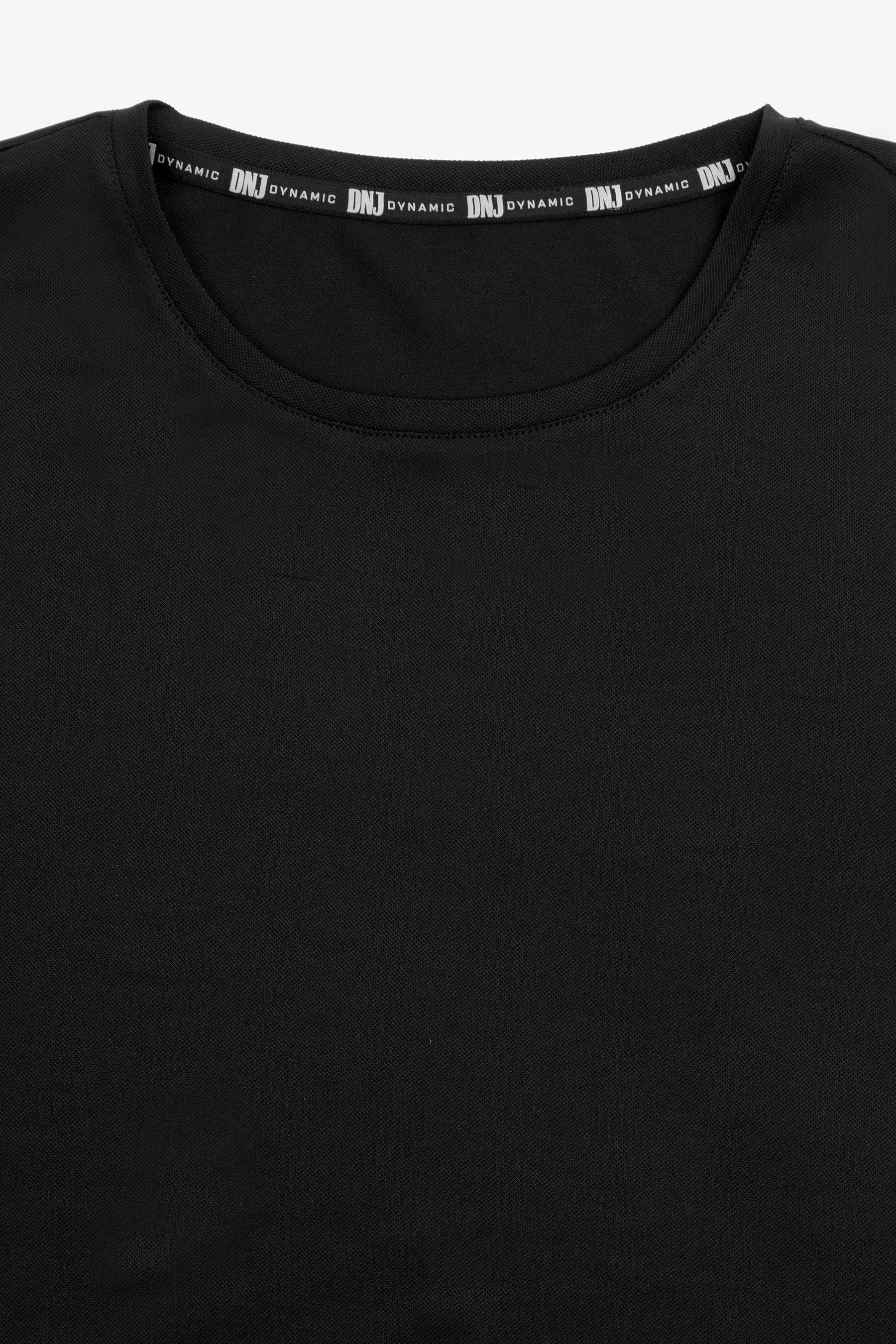 T-shirt tecnica basic nero DNJ-Dan John