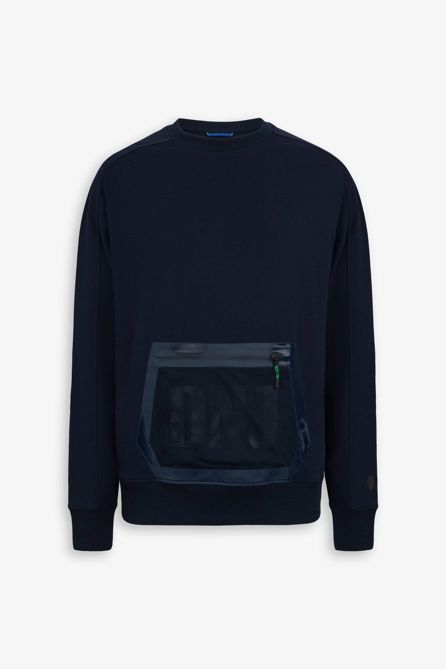 Felpa tecnica girocollo DNJ blu-Dan John