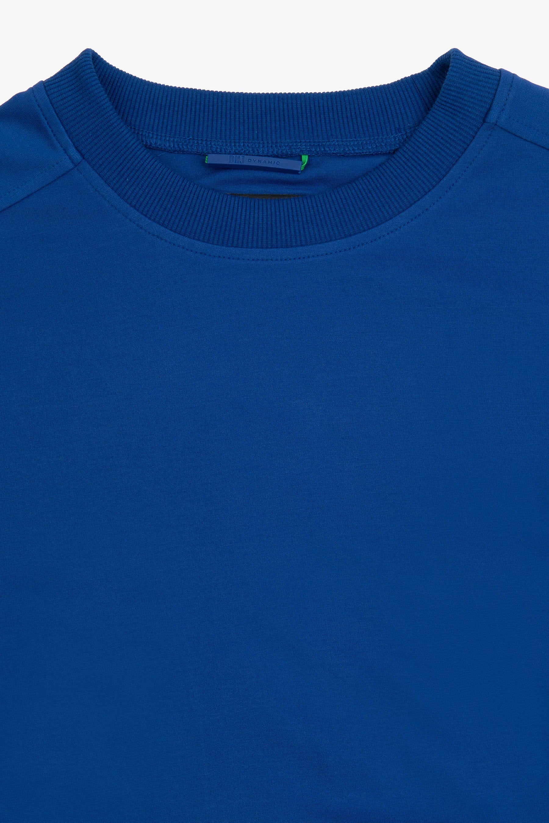 Felpa tecnica girocollo DNJ royal-Dan John