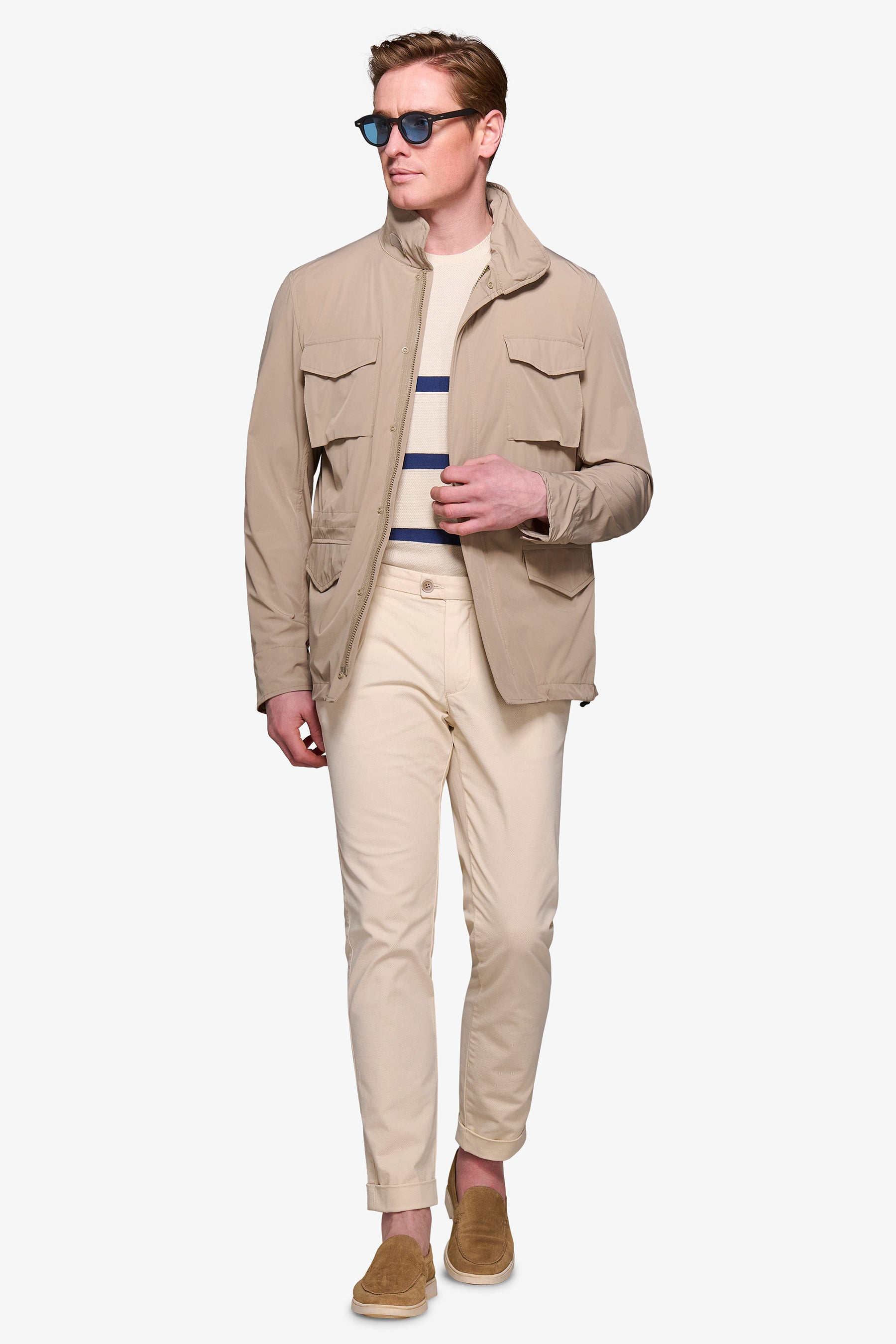 Field jacket relax tech tortora-Dan John