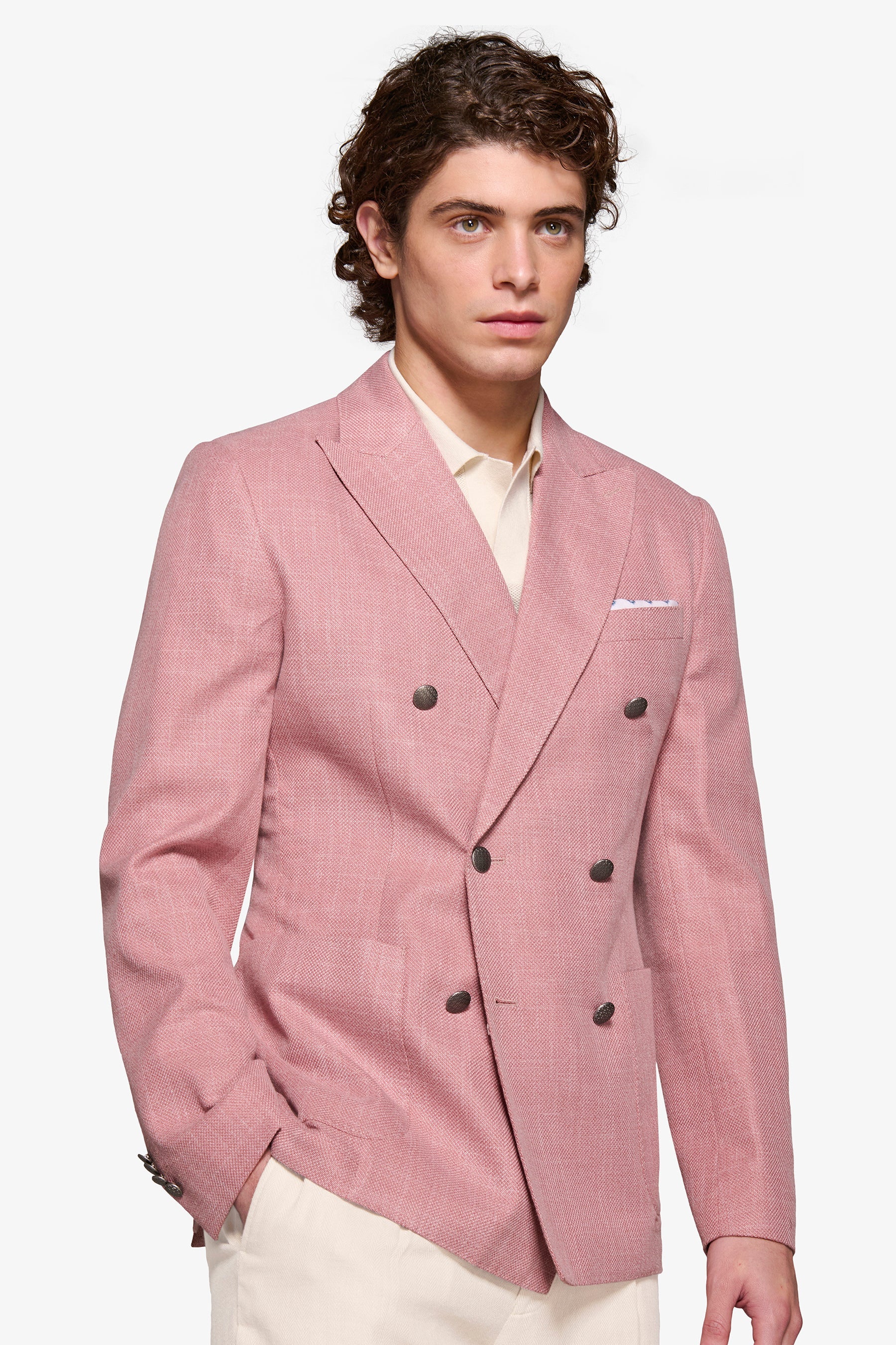 Giacca armaturata doppiopetto Tropea-Dan John