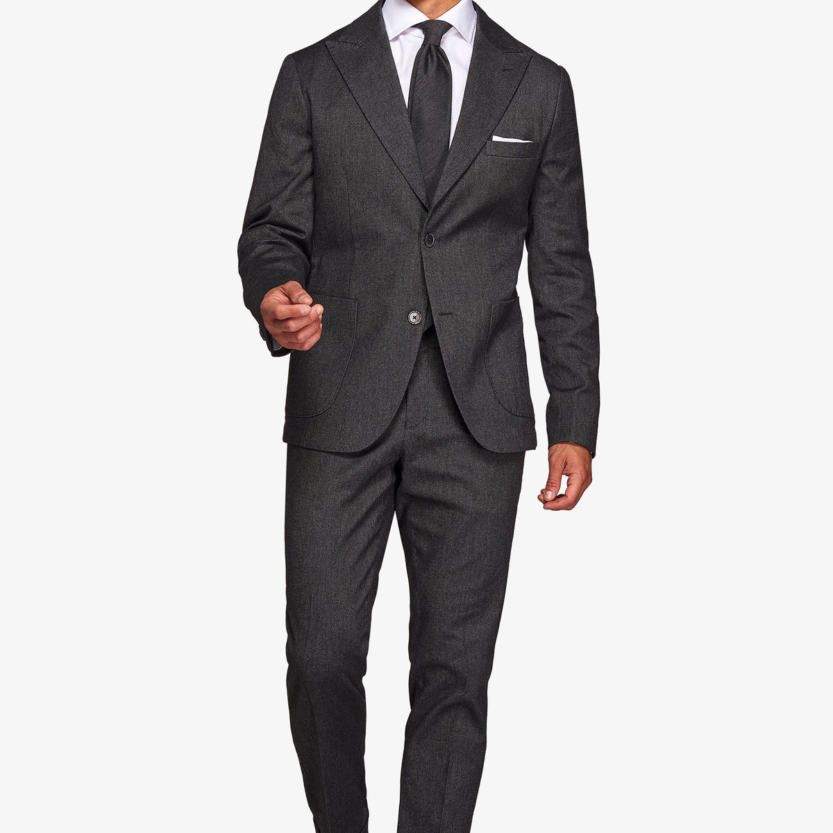 Vendita online Giacca uomo nera in pelle con cappuccio, Biancolino