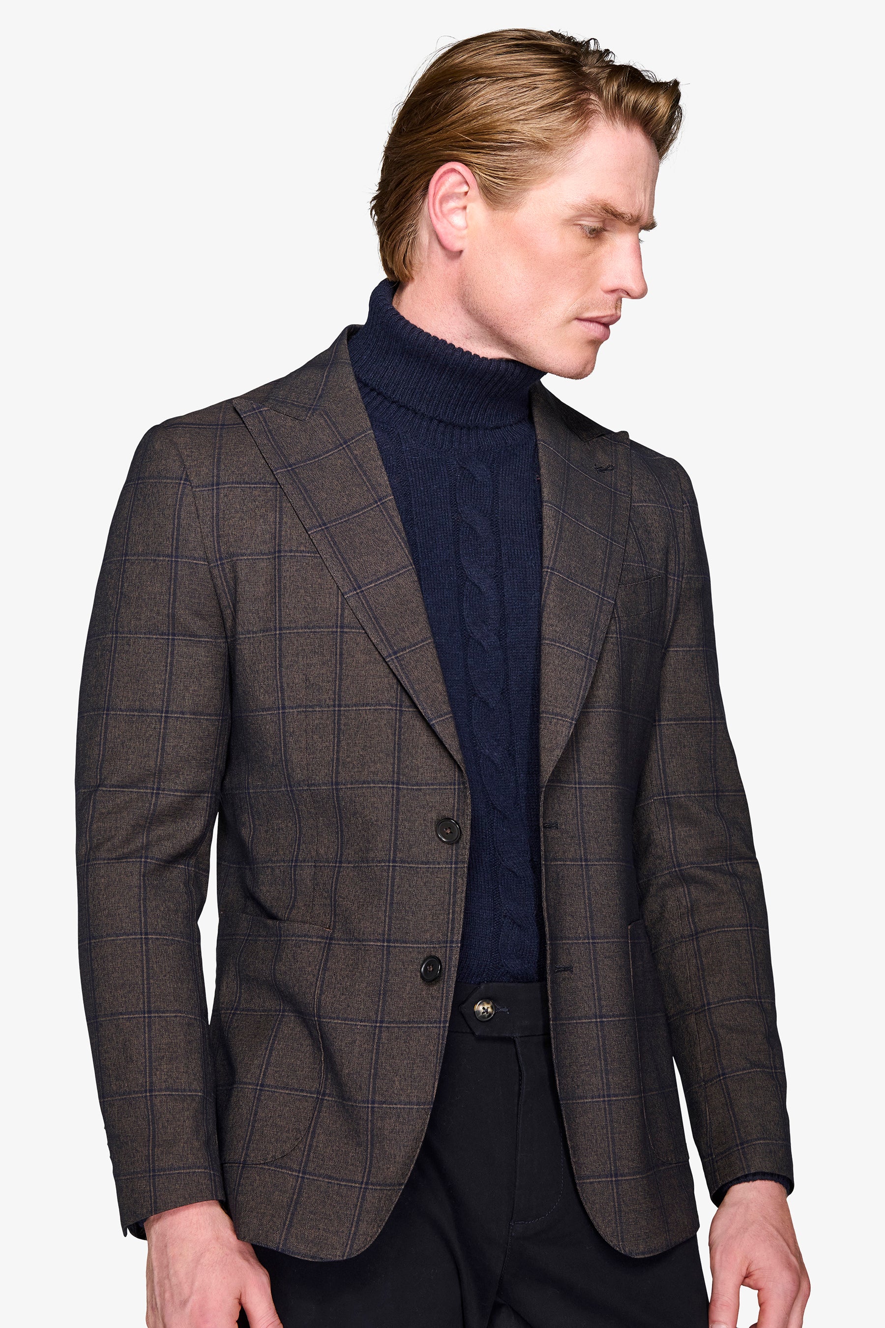 Giacca finestrata moro-Dan John