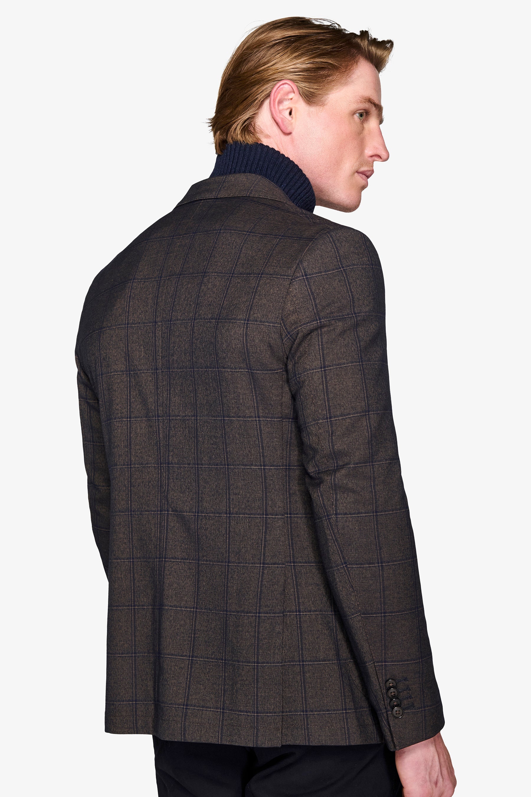 Giacca finestrata moro-Dan John