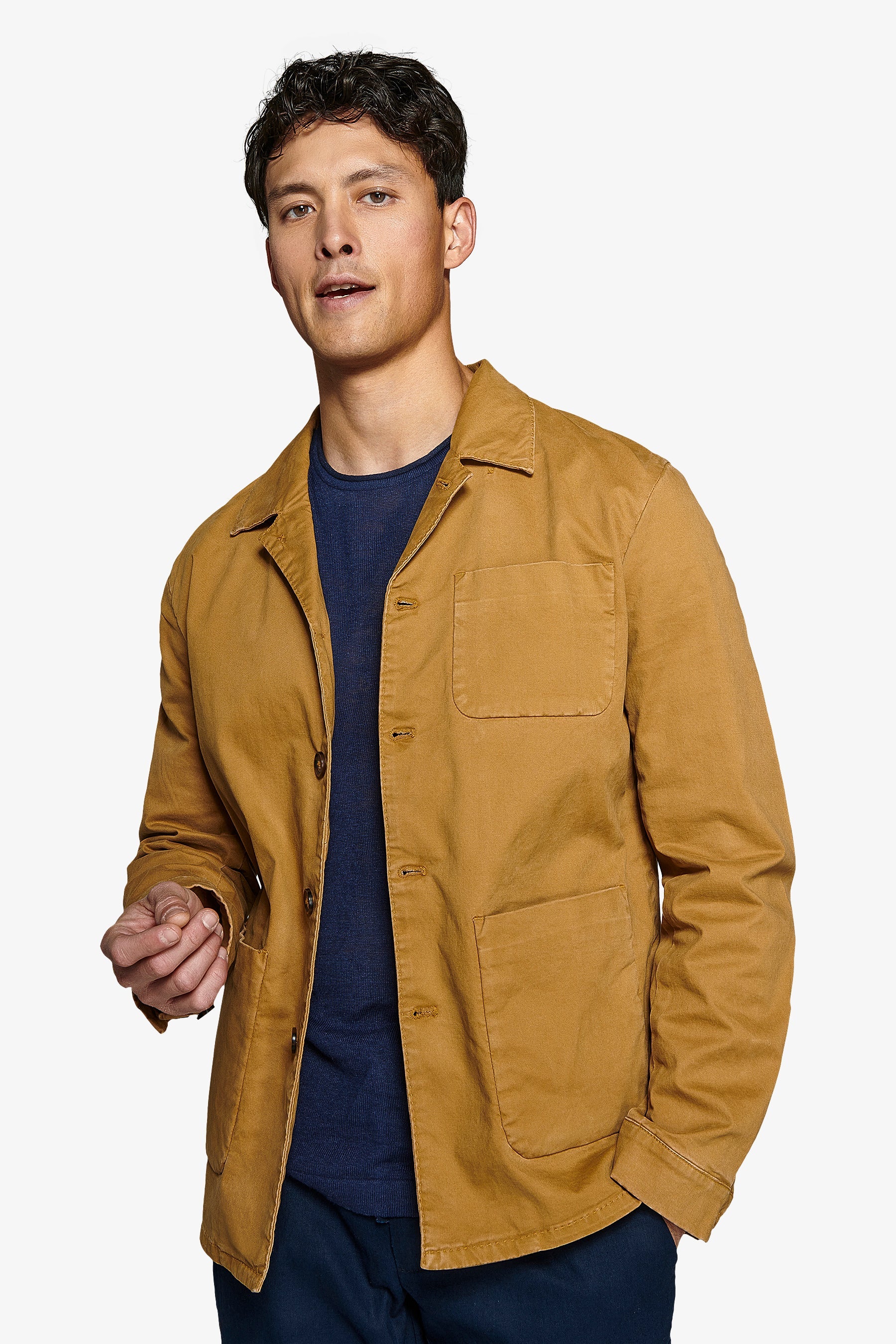 Giacca worker stretch cammello-Dan John