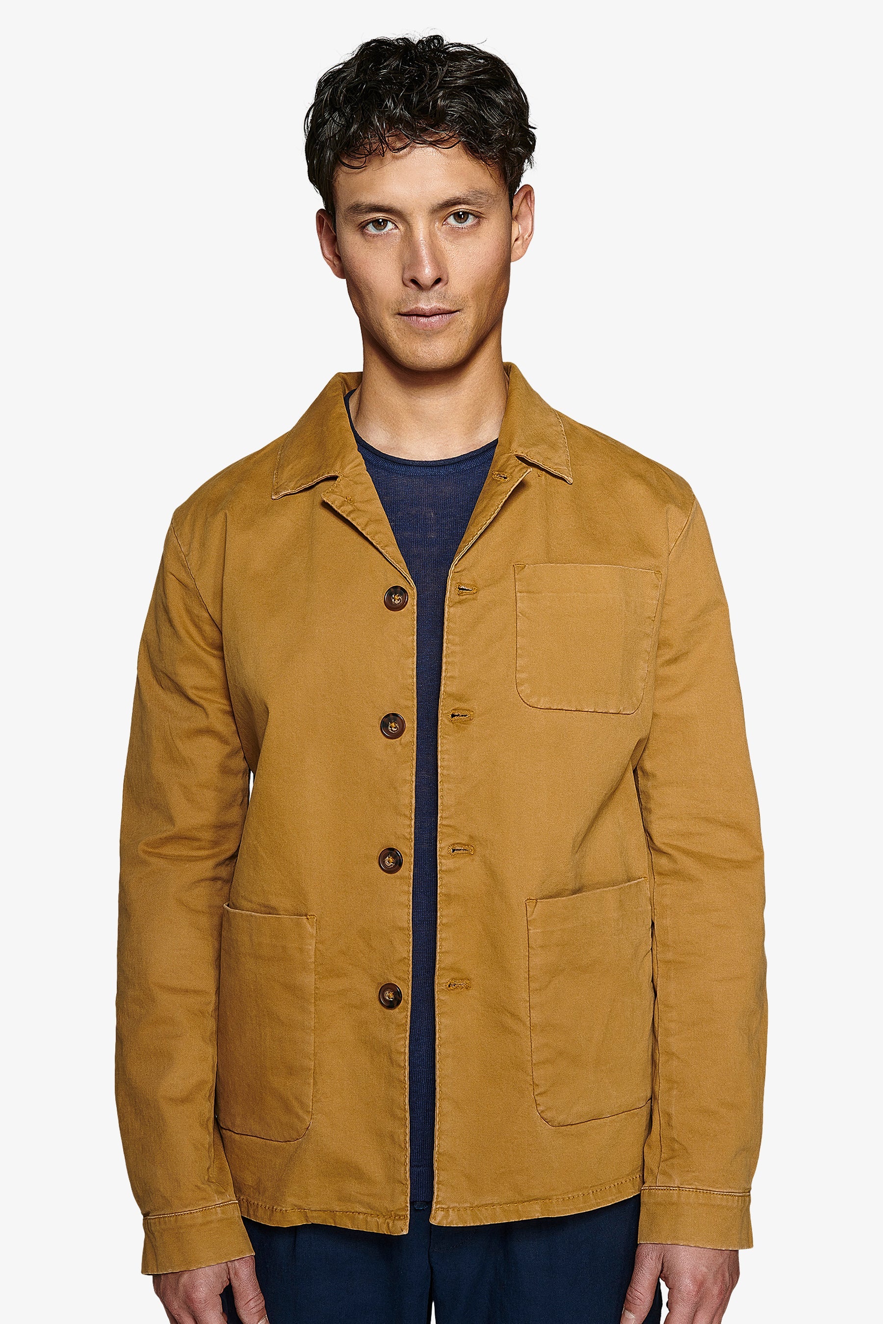 Giacca worker stretch cammello-Dan John