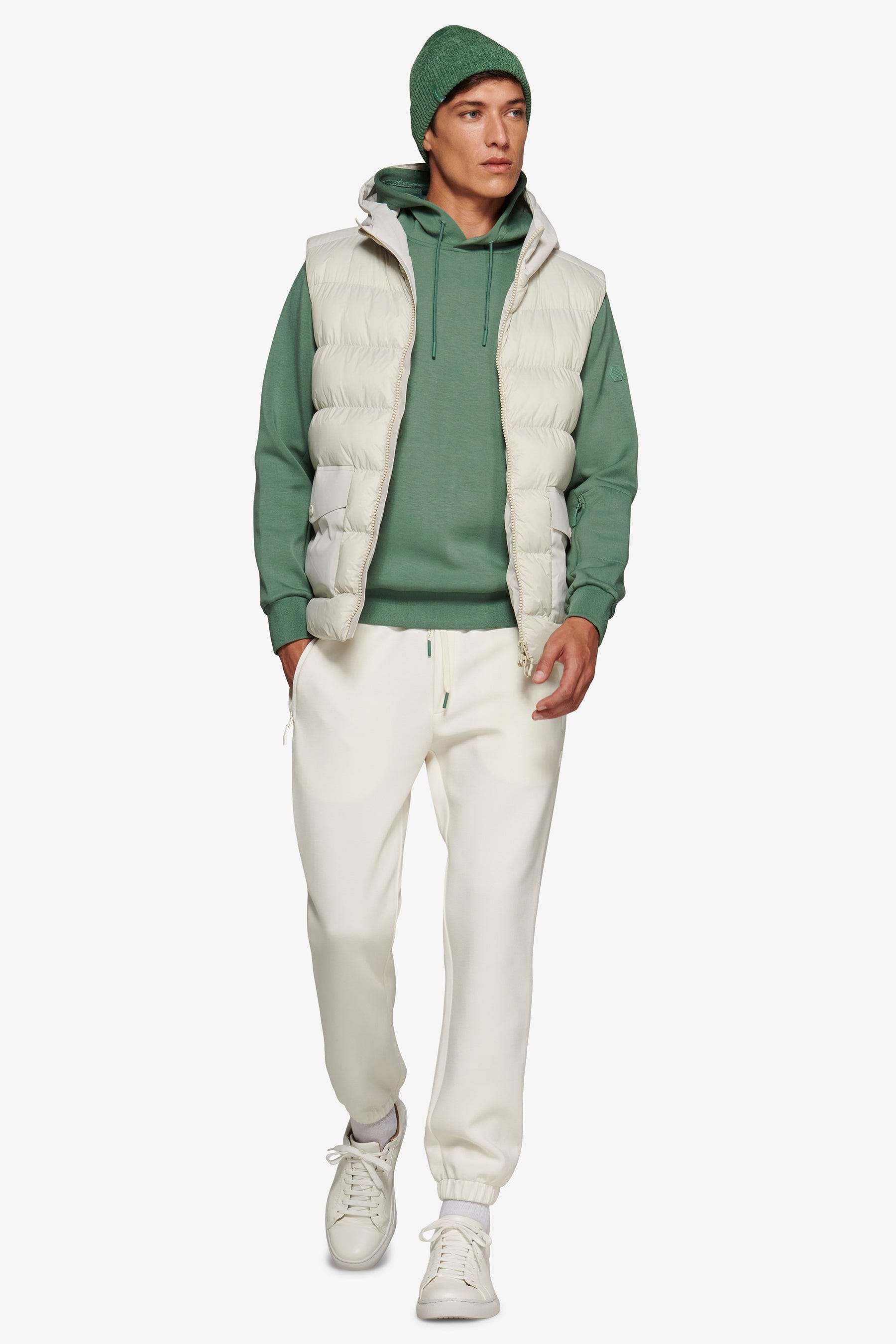 Gilet trapuntato DNJ ghiaccio-Dan John