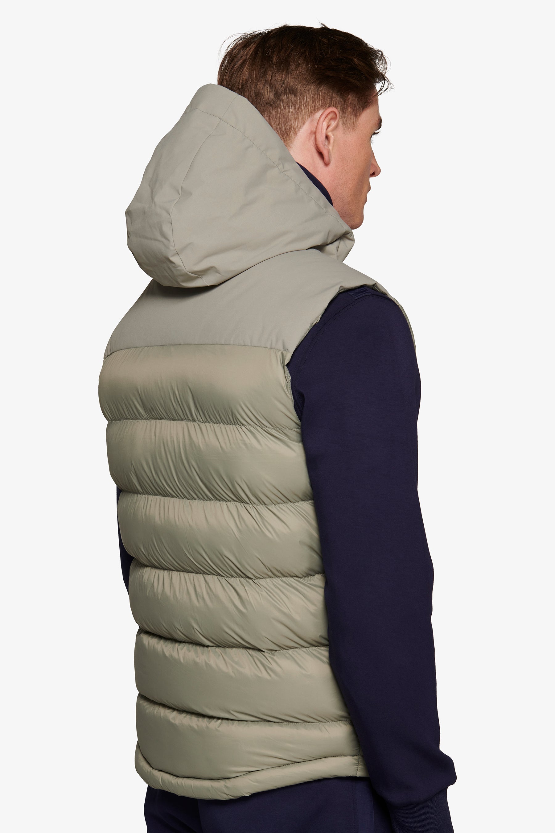 Gilet trapuntato DNJ grigio-Dan John