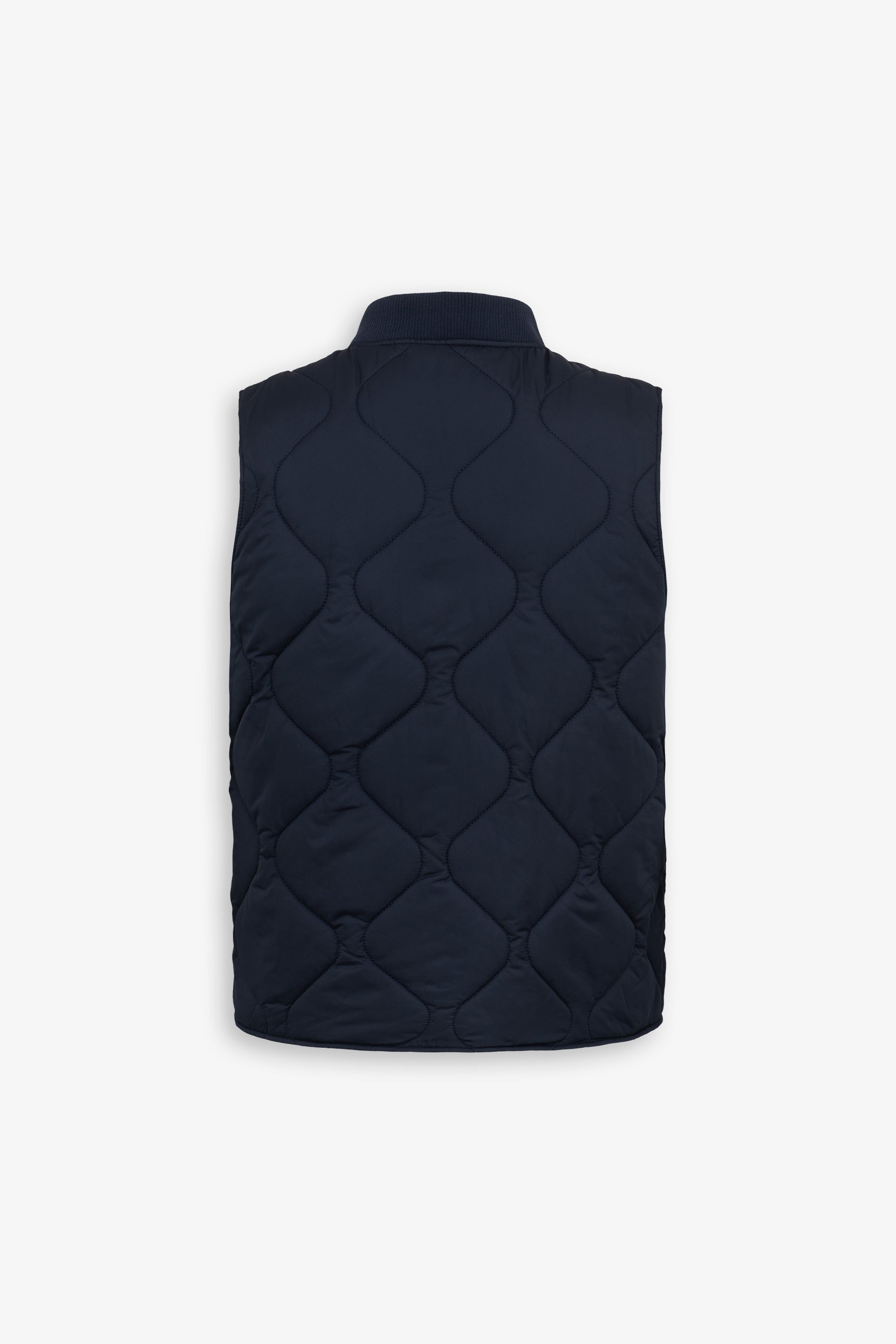Gilet trapuntato blu-Dan John
