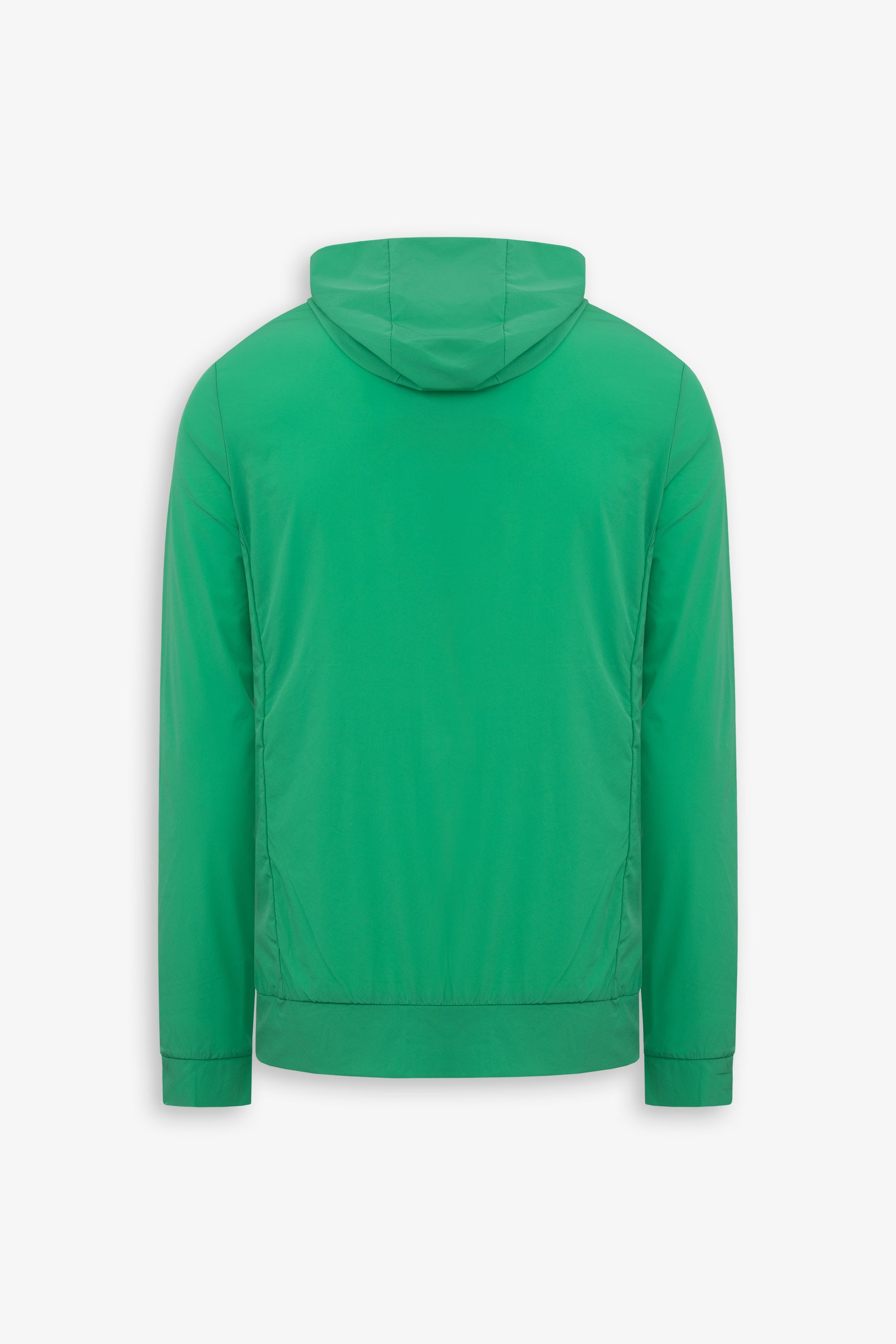 Giubbino modello felpa full zip DNJ verde-Dan John