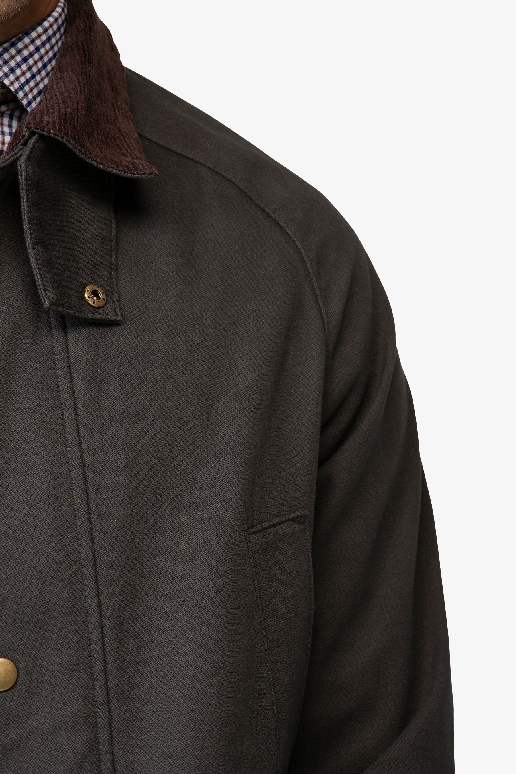 Giubbotto caban sportivo verde-Dan John