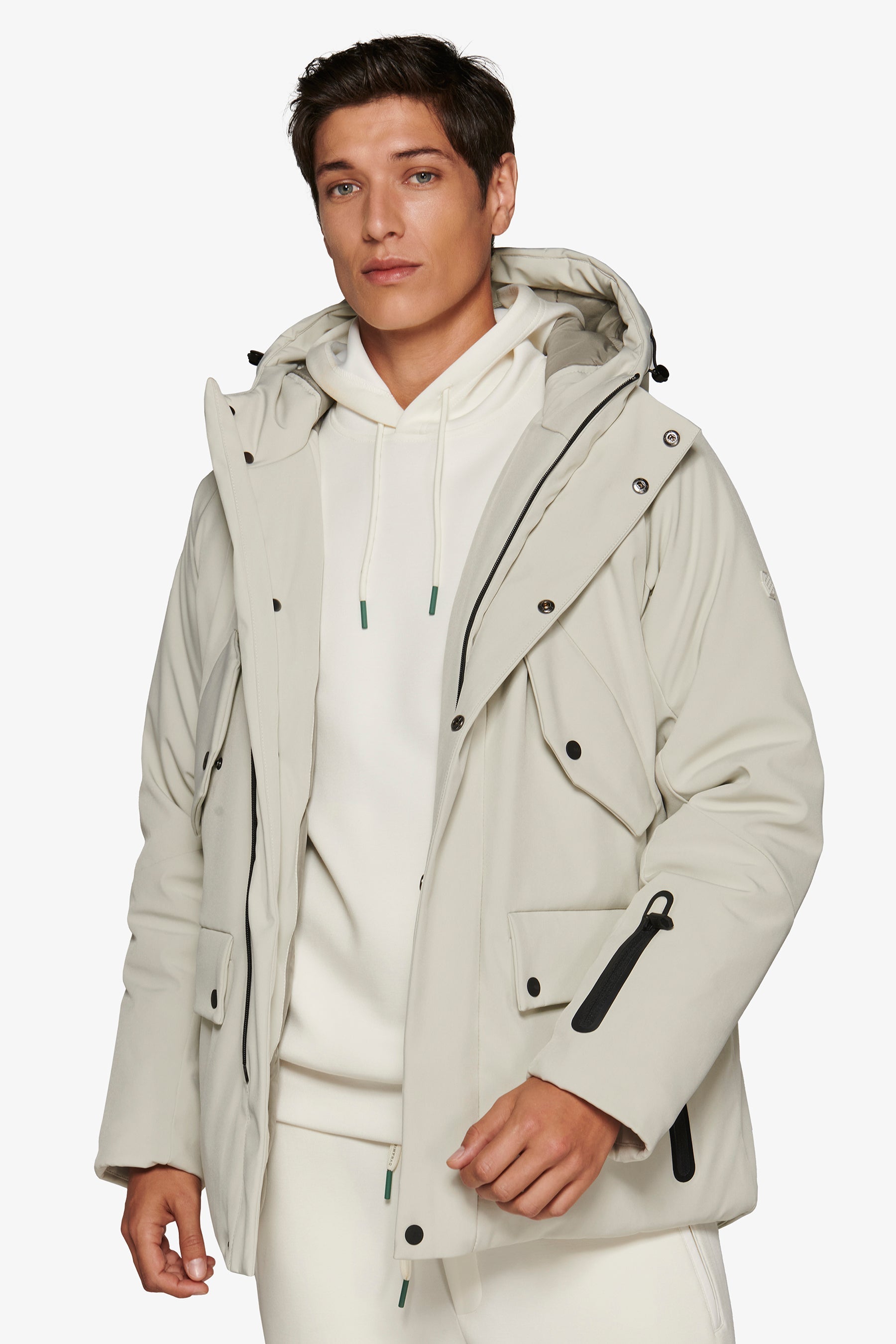 Giubbotto parka tecnico DNJ ghiaccio-Dan John