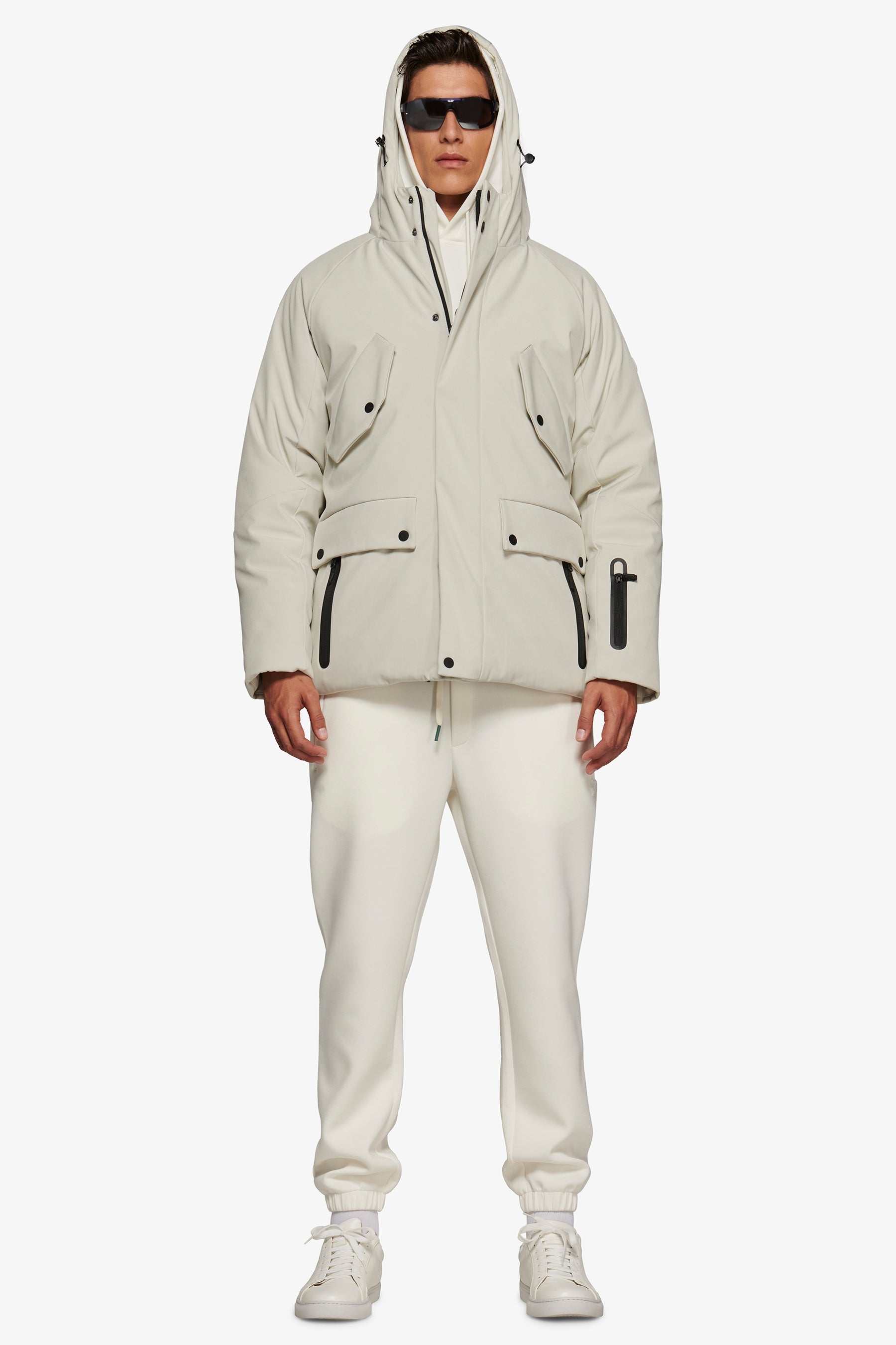 Giubbotto parka tecnico DNJ ghiaccio-Dan John