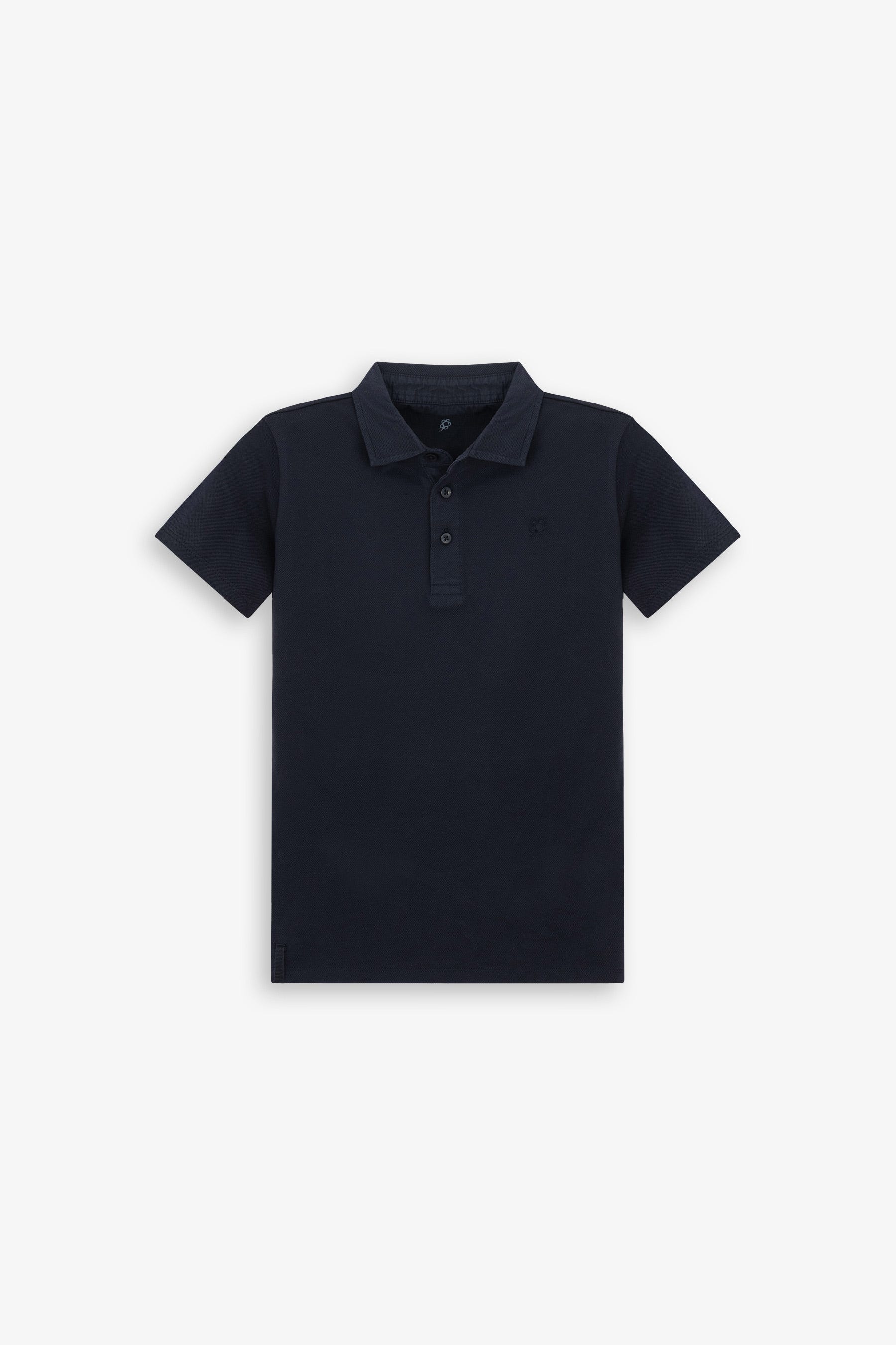Polo piquet blu Kids