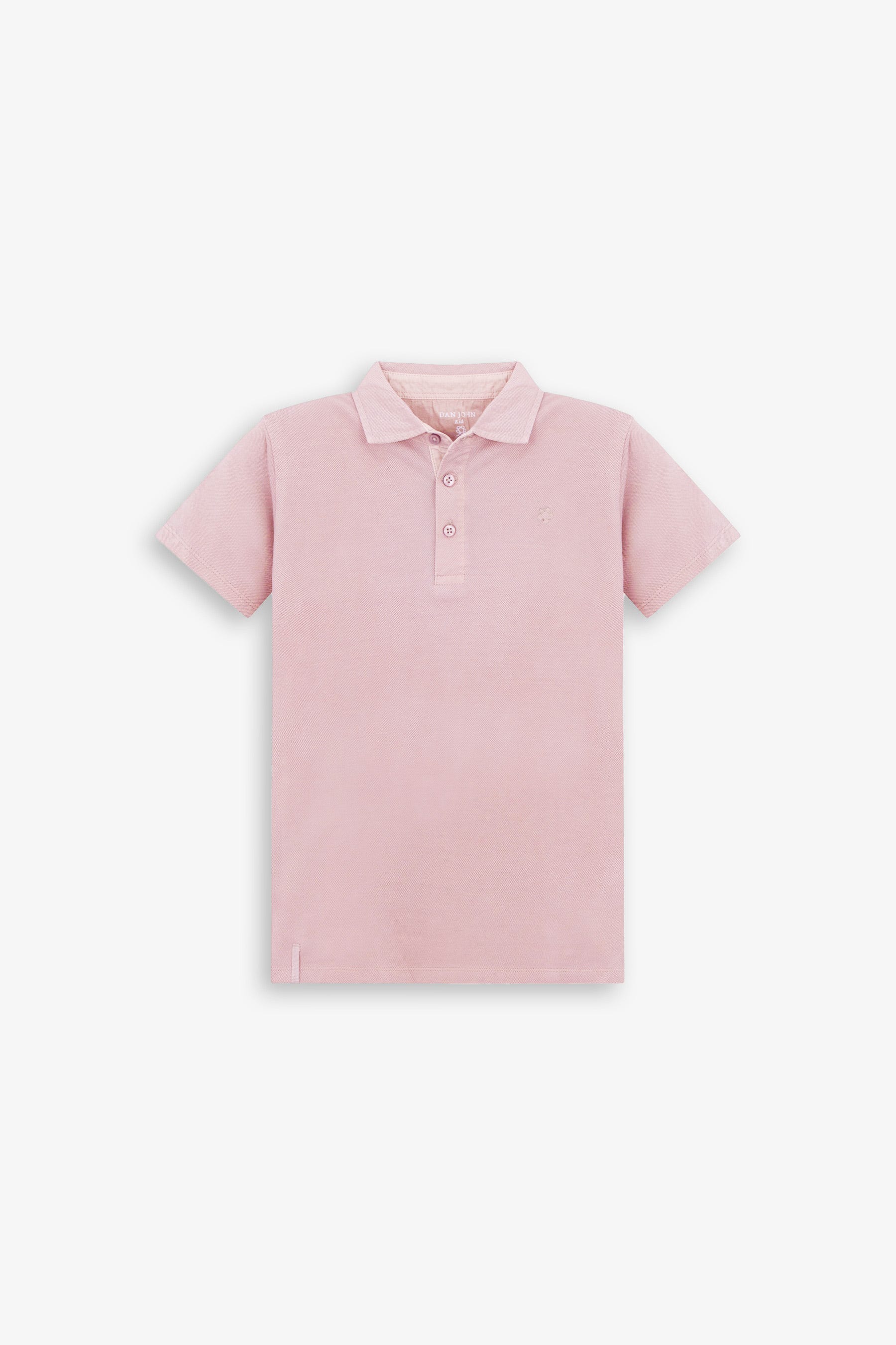 Polo piquet rosa Kids