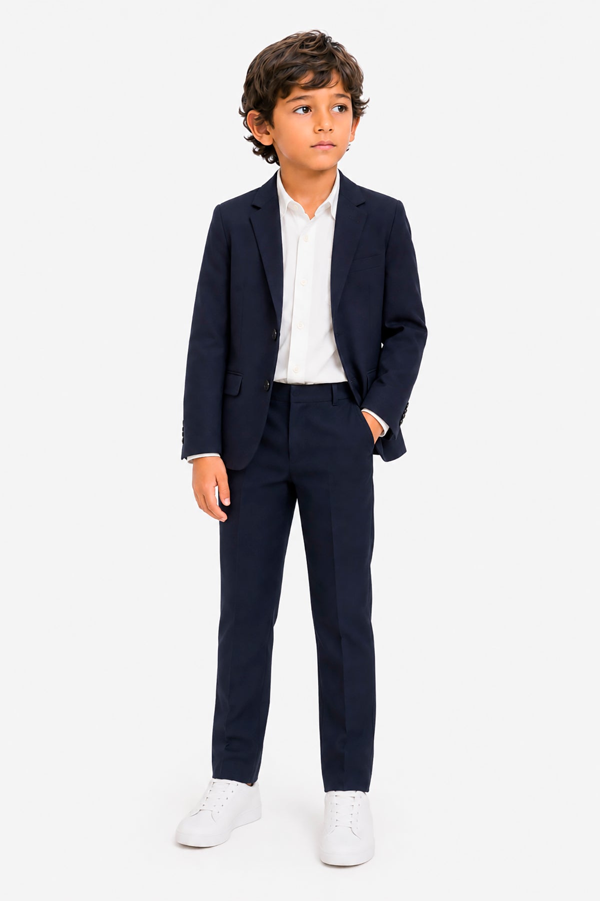 Giacca classica regular blu Kids