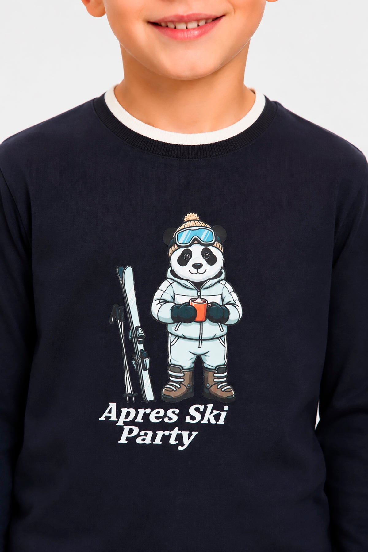 T-shirt in cotone jersey blu Kids