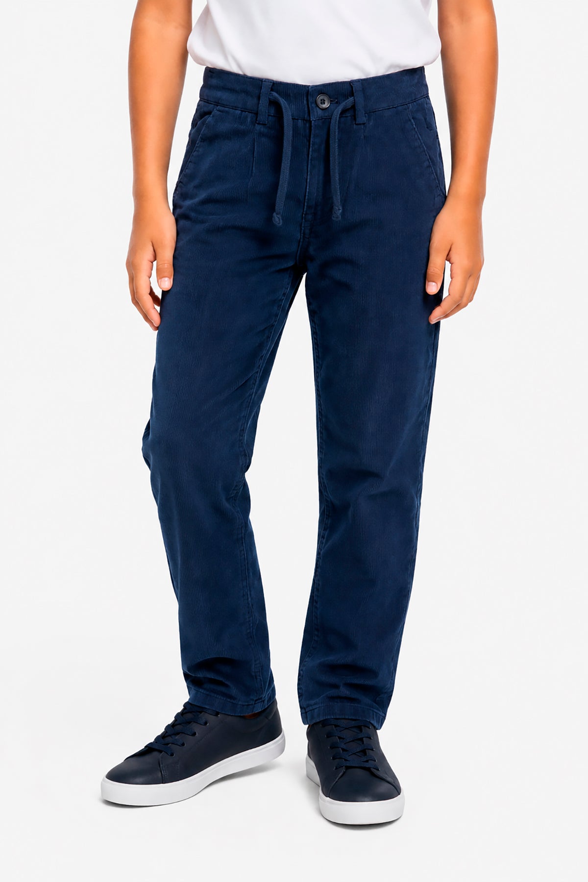 Pantaloni velluto millerighe regular denim Kids