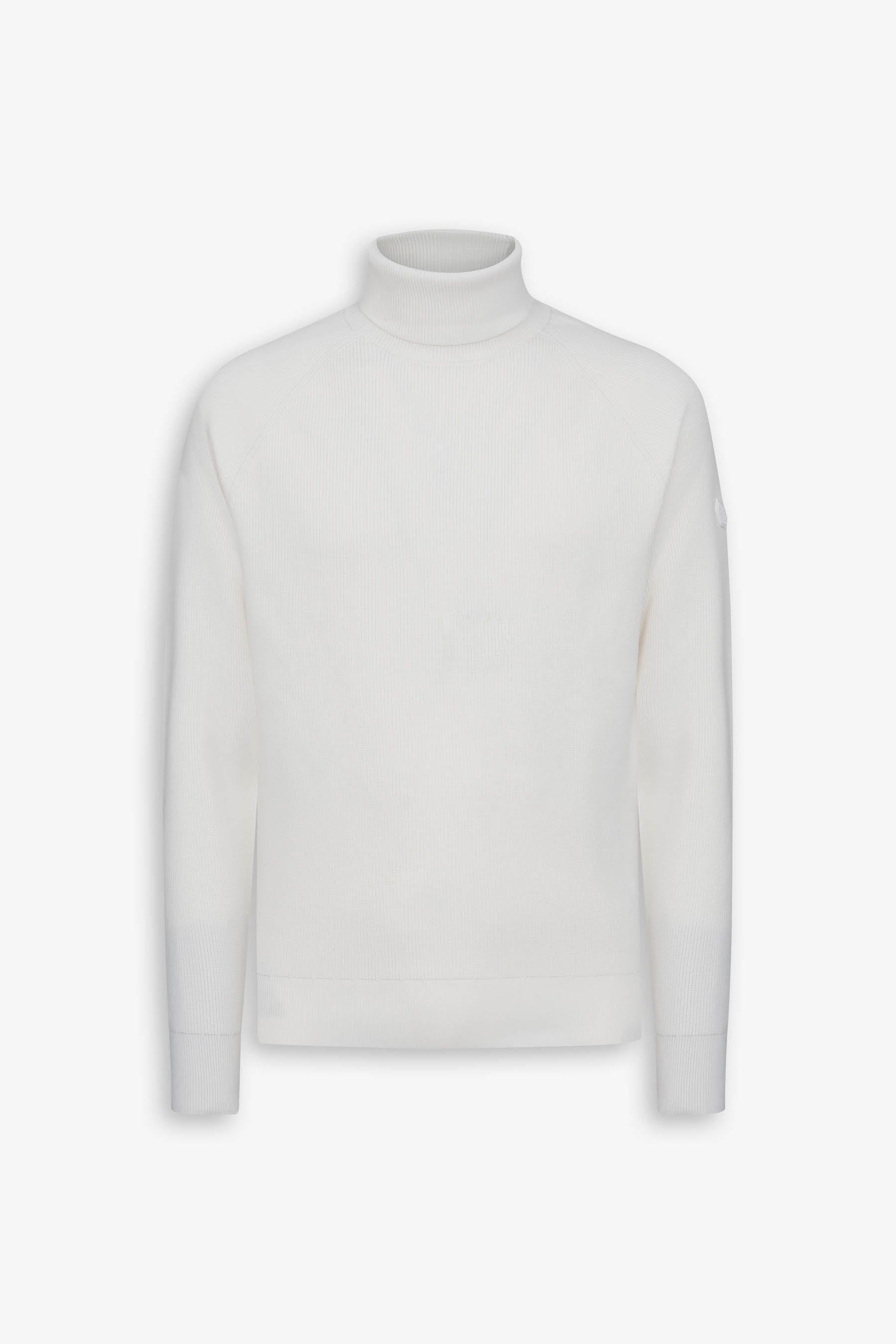 Maglia dolcevita costa inglese DNJ panna-Dan John