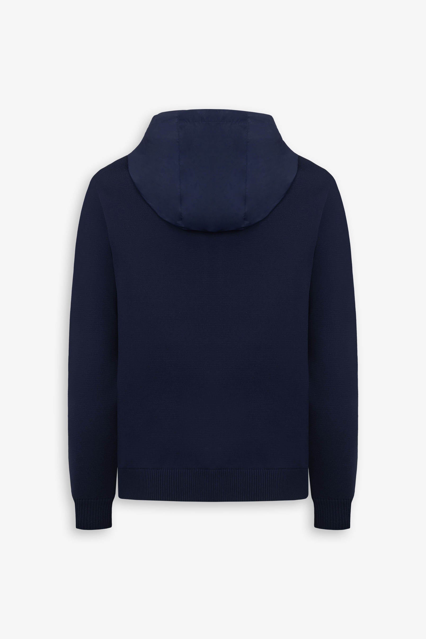 Maglia full zip DNJ blu-Dan John