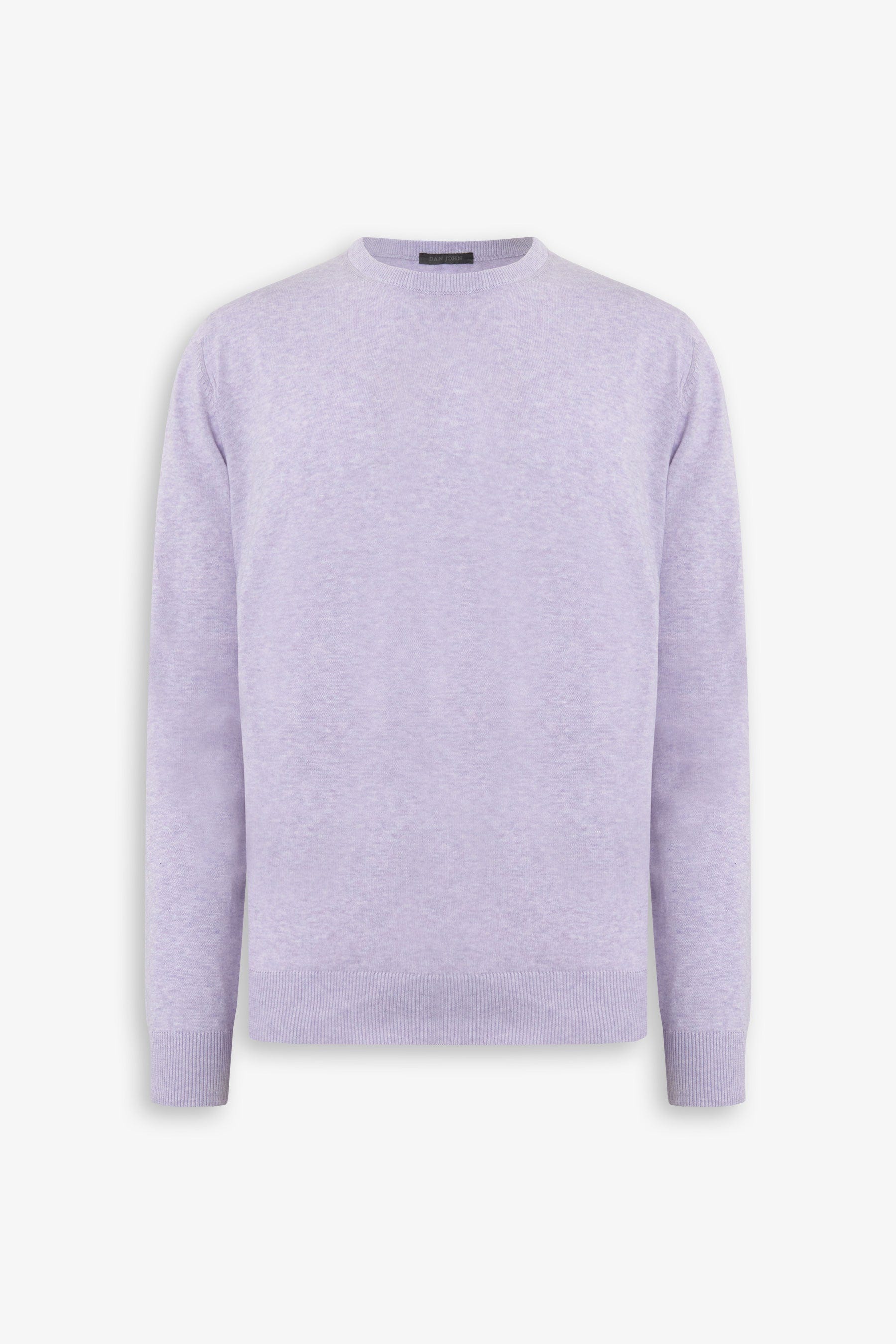 Maglia girocollo cotone lilla-Dan John