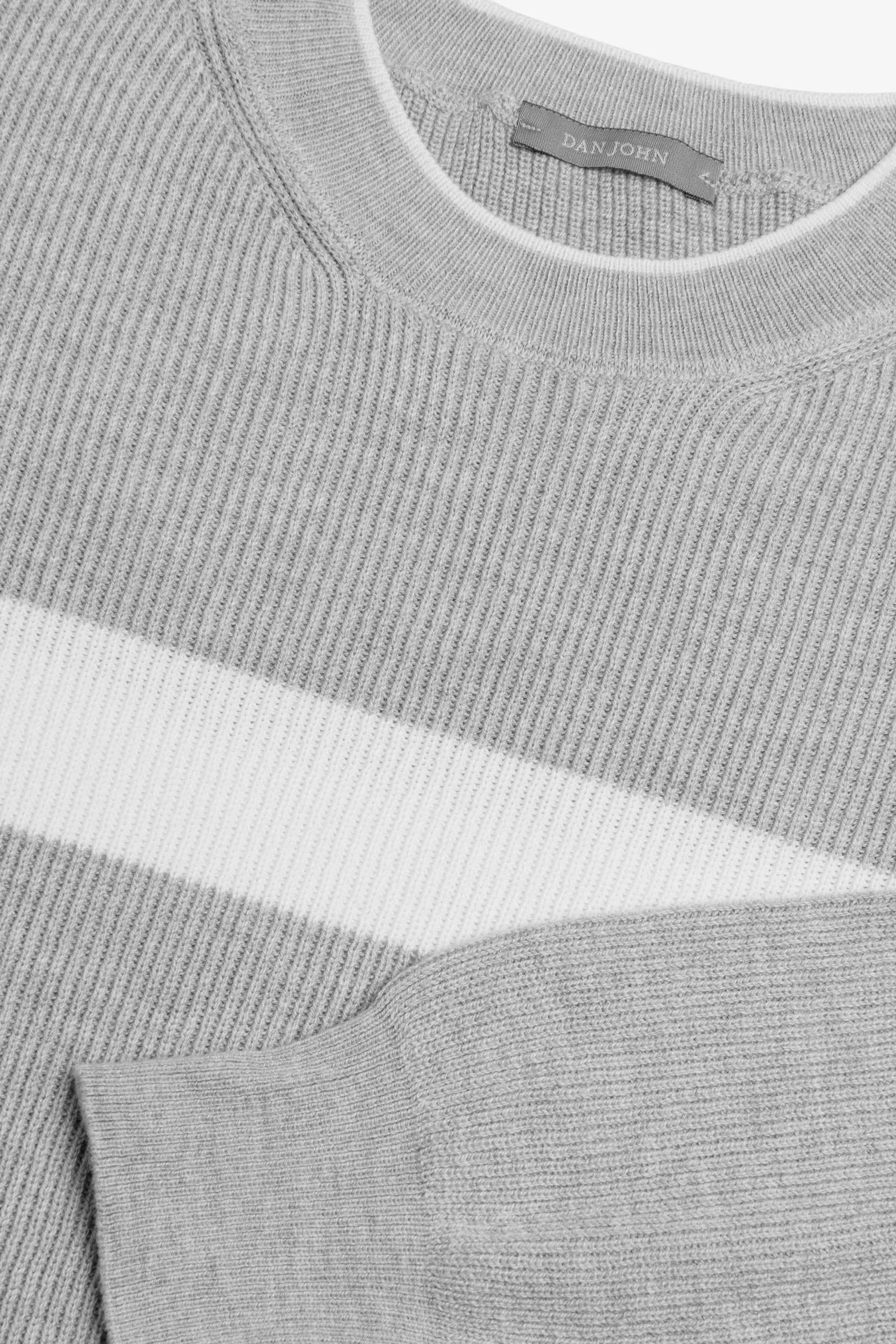 Maglia girocollo riga piazzata polvere-Dan John