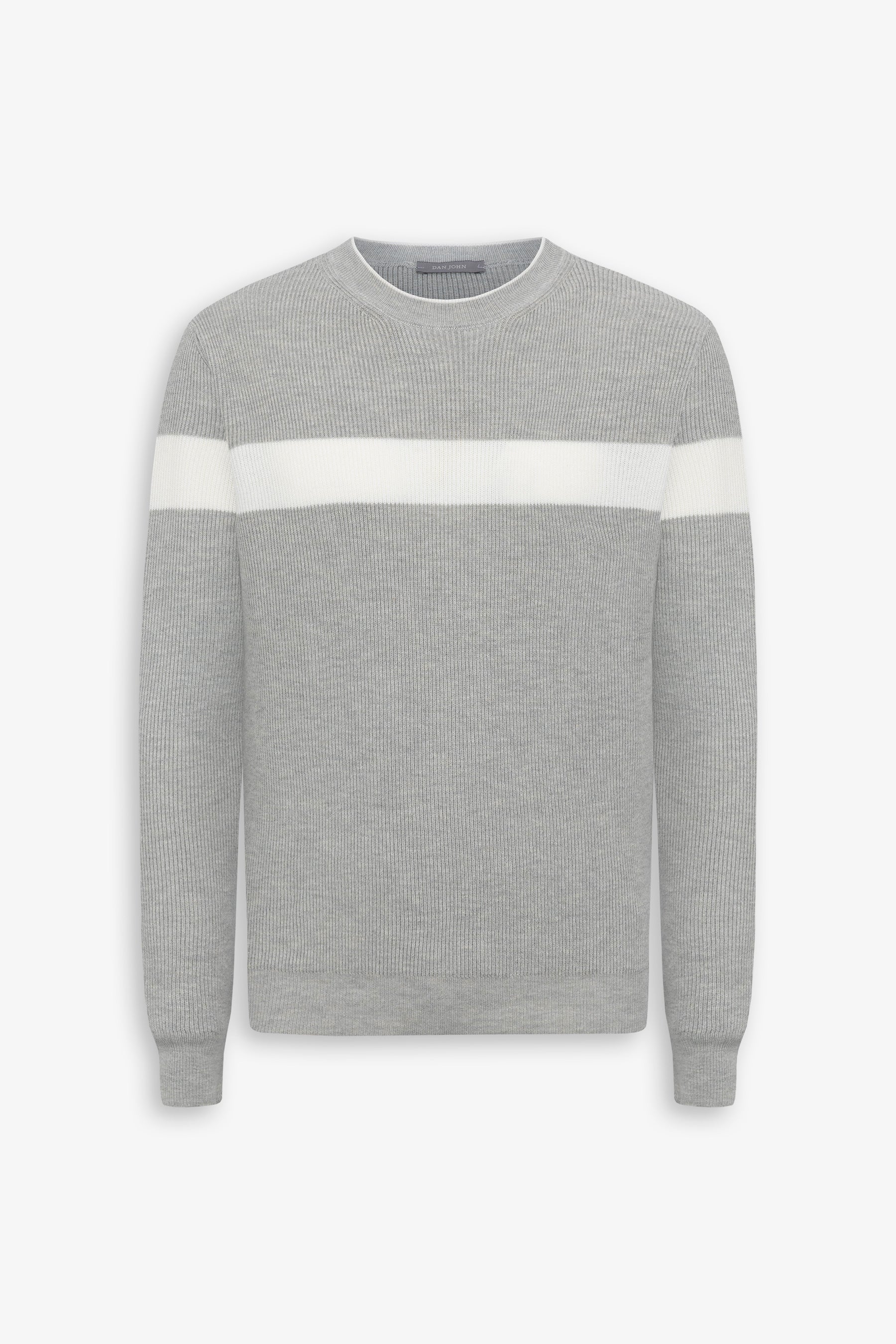 Maglia girocollo riga piazzata polvere-Dan John