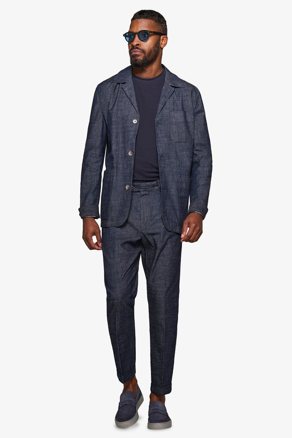 Surchemise de costume en denim