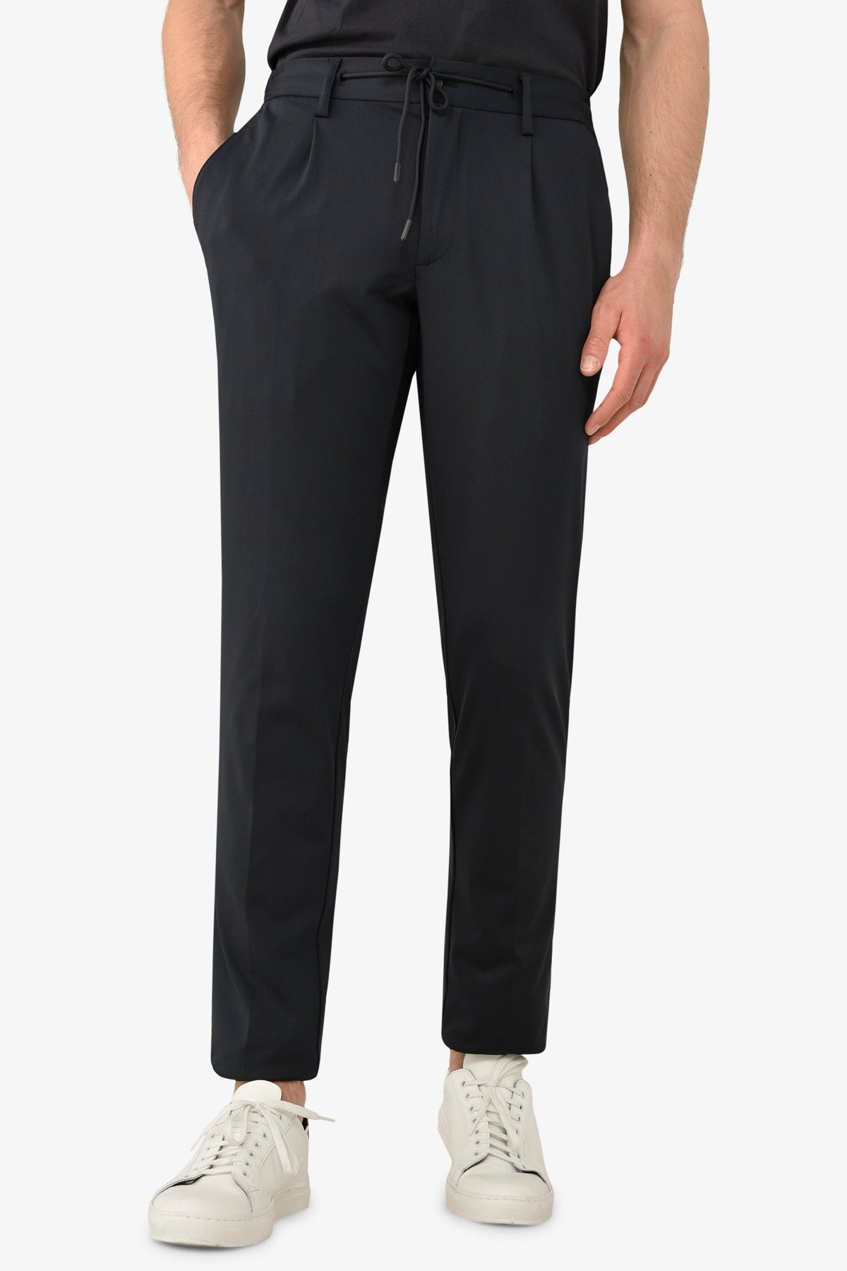 Joggers Plain Relax Tech Navy